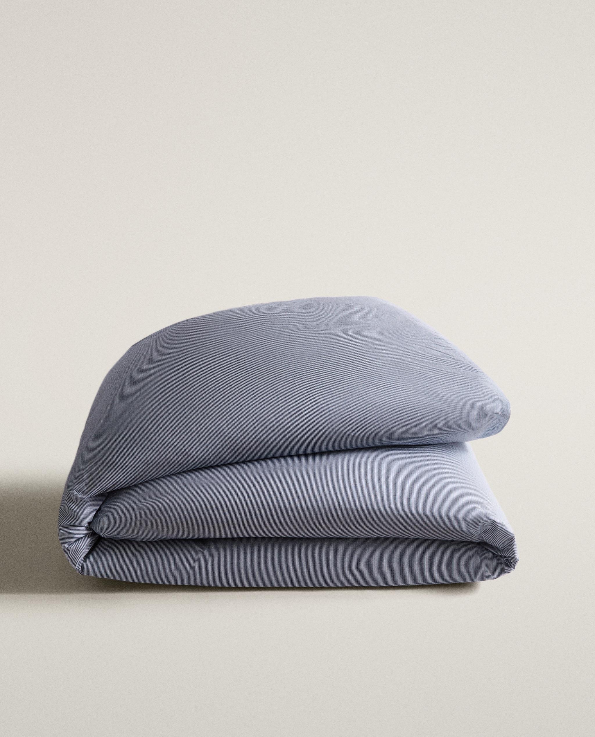 REVERSIBLE STRIPED DUVET COVER product thumbnail 10