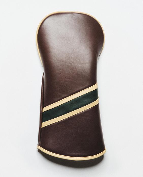 HOUSSE CLUB DE GOLF CUIR TYPE DRIVER
