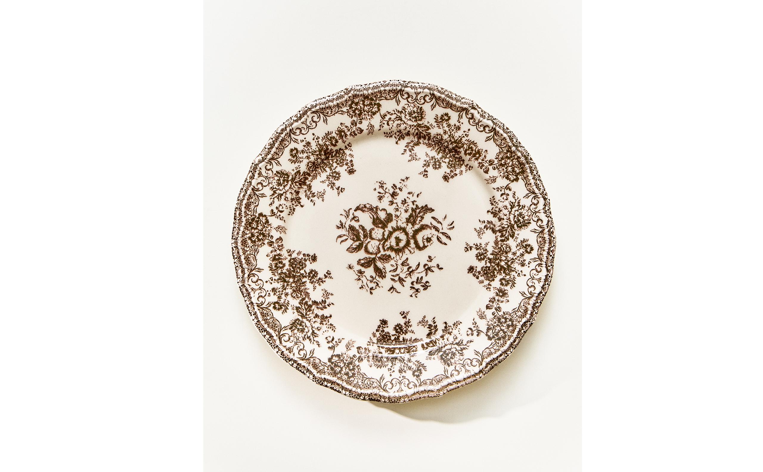 デザートプレート クレイポッタリー 花柄 | Zara Home 日本/Japan
