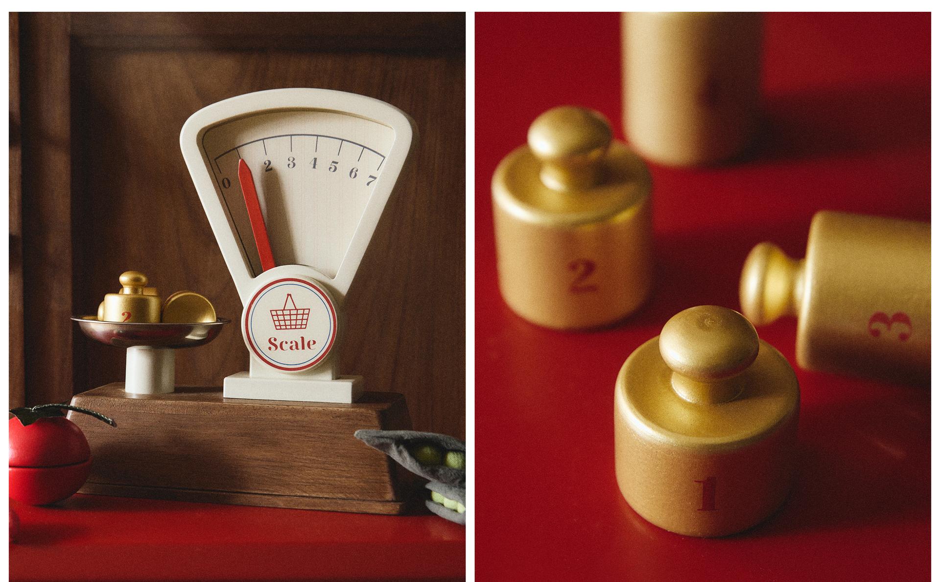 KIDS' TOY SUPERMARKET SCALE