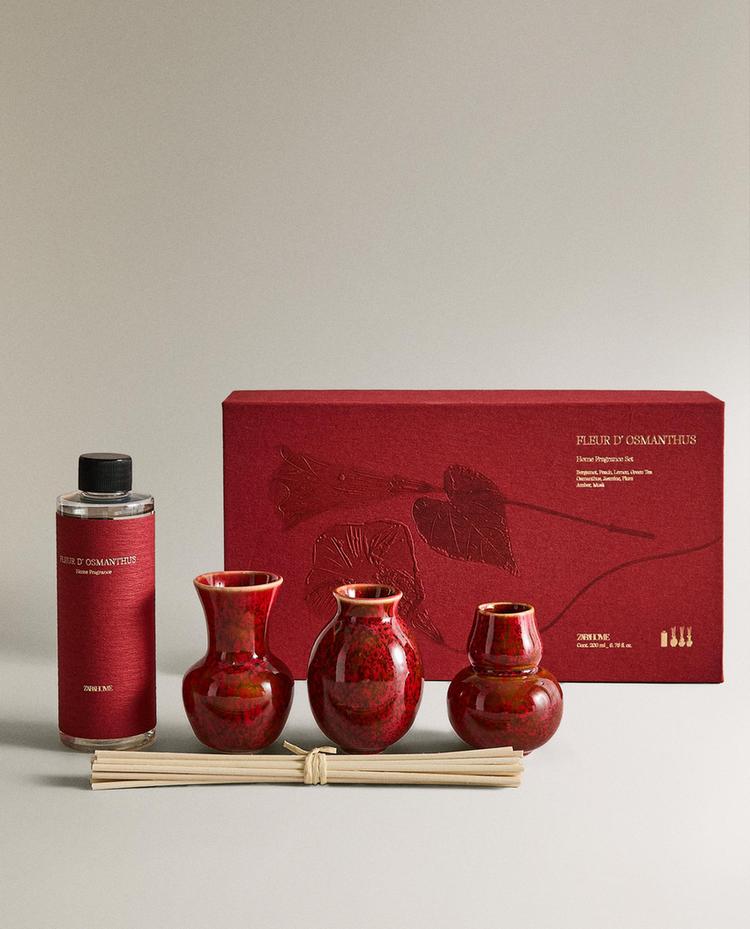(200 ML) SET DUFTSTÄBCHEN + NACHFÜLLPACK FLEUR D´OSMANTHUS