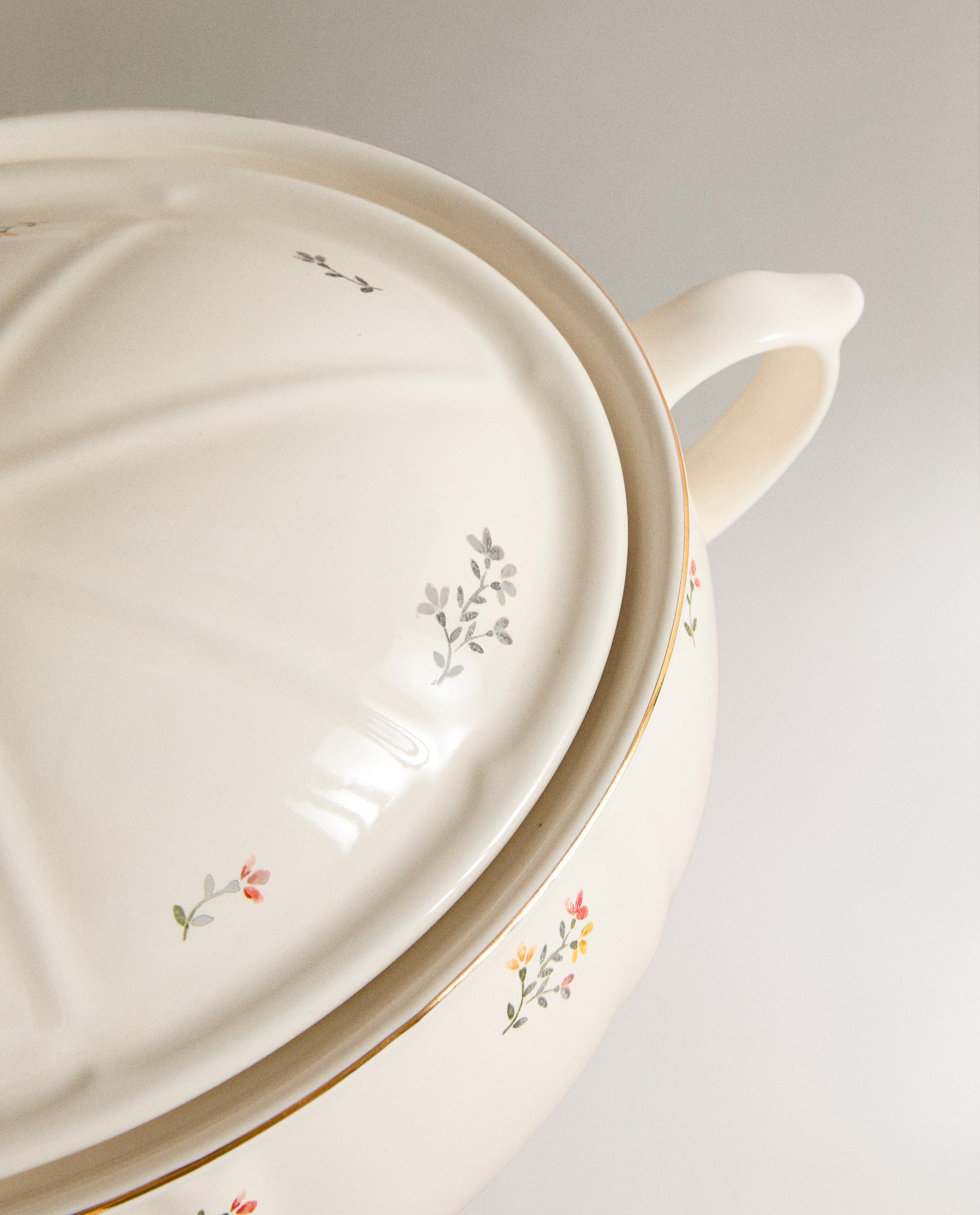 FLORAL PORCELAIN TUREEN product thumbnail 5
