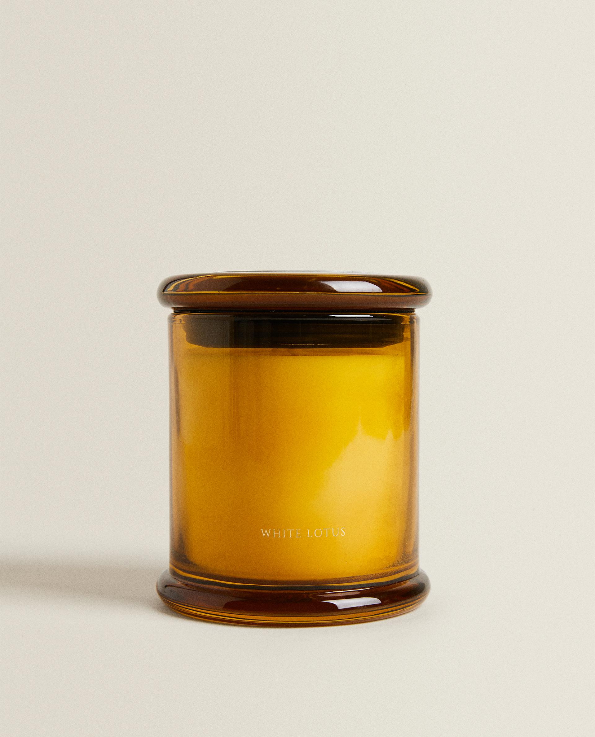 (350 G) WHITE LOTUS SCENTED CANDLE product thumbnail 4