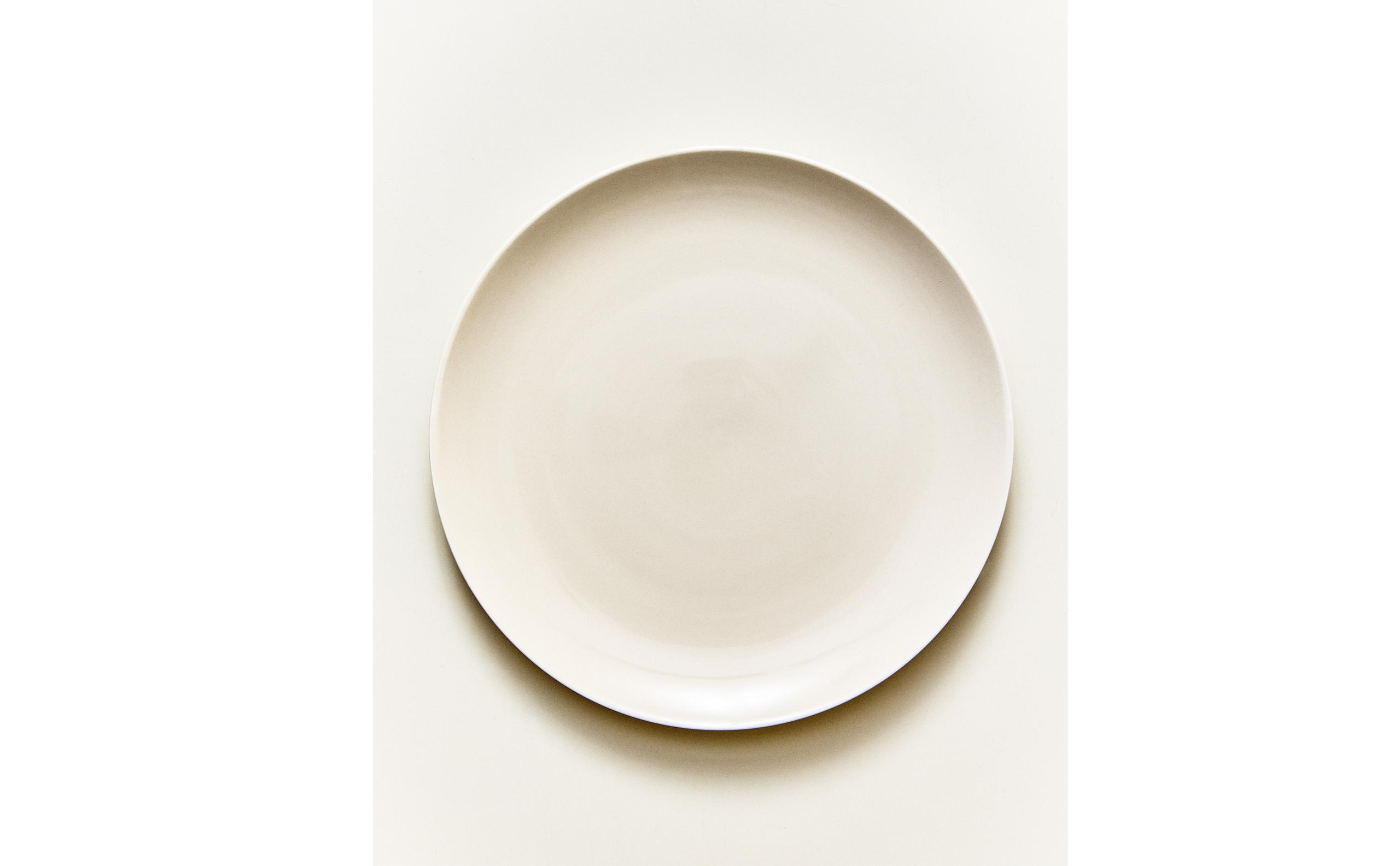 PLAIN STONEWARE DESSERT PLATE product thumbnail 8