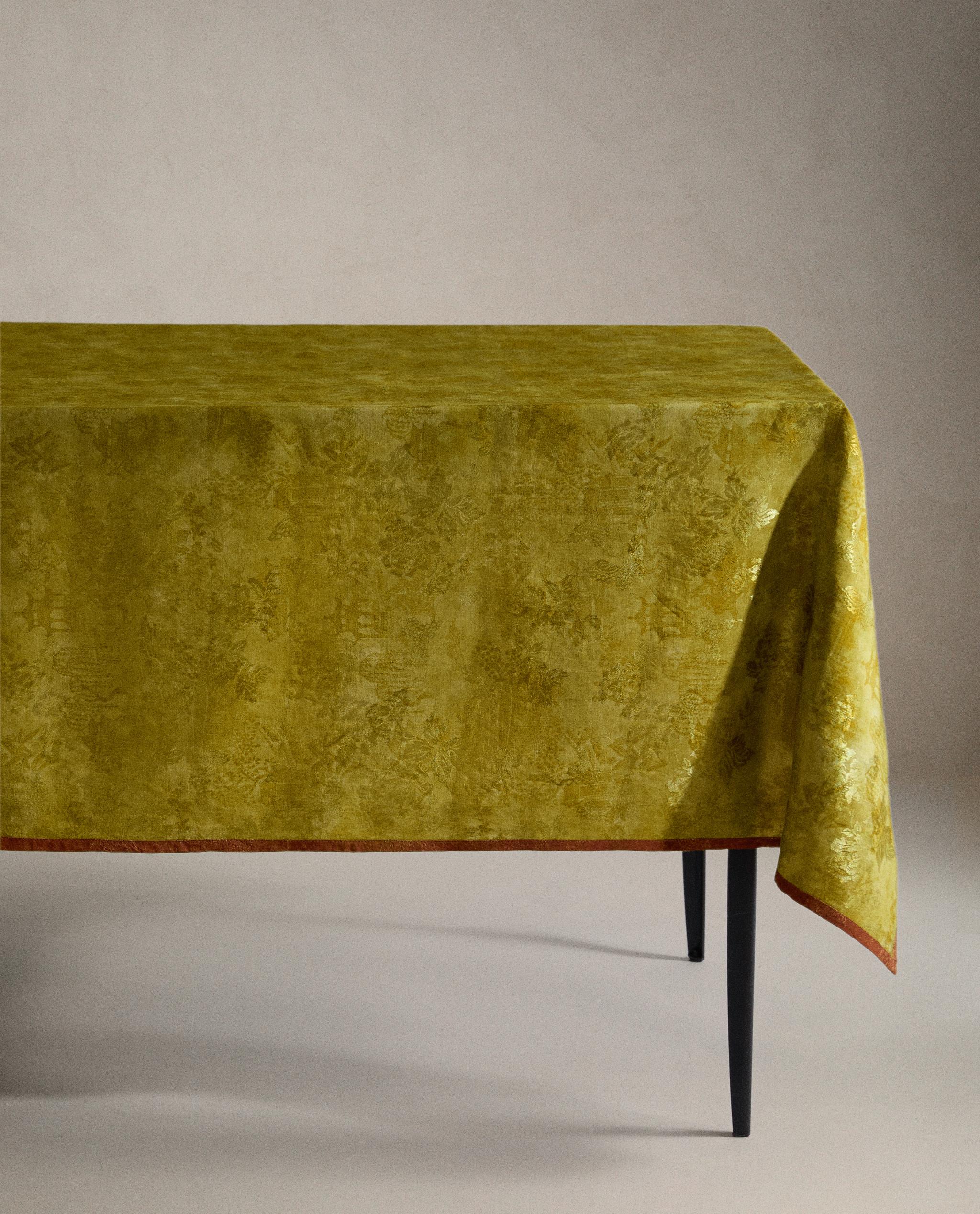 REVERSIBLE SATIN TABLECLOTH | MARISA BERENSON product thumbnail 3
