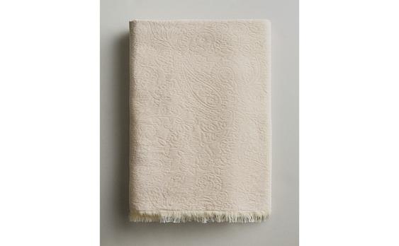 COUVERTURE JACQUARD CHENILLE