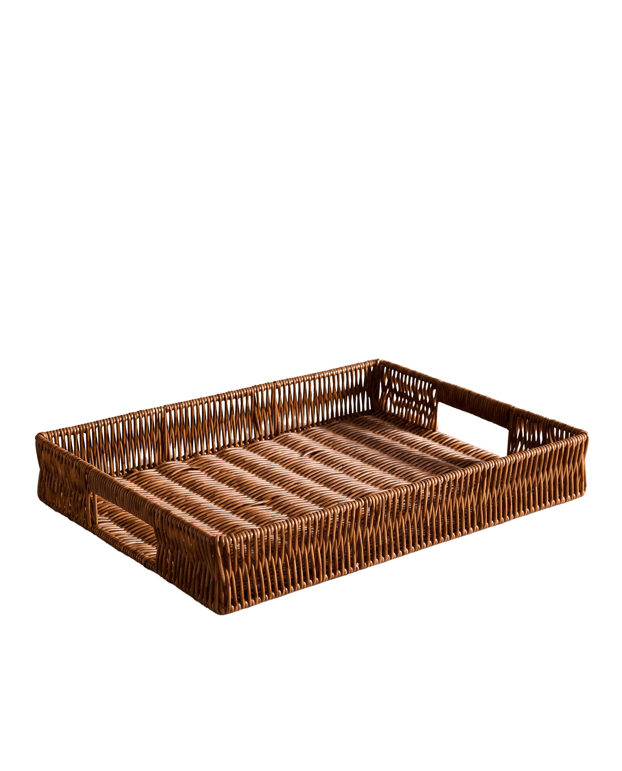 LARGE RECTANGULAR RECYCLED PLASTIC BASKET product thumbnail 8