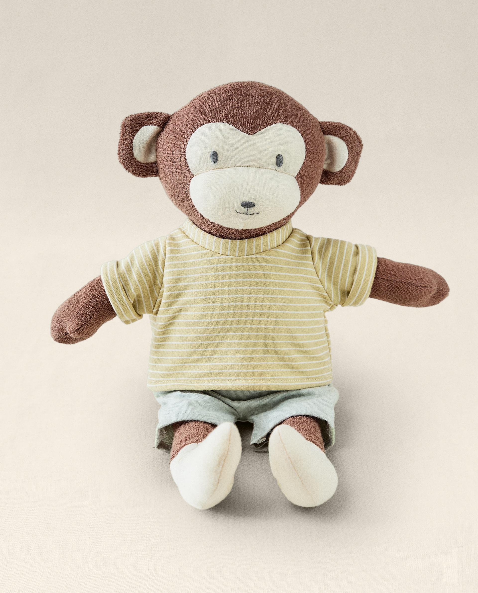 CHILDREN'S MUSICAL MONKEY SOFT TOY