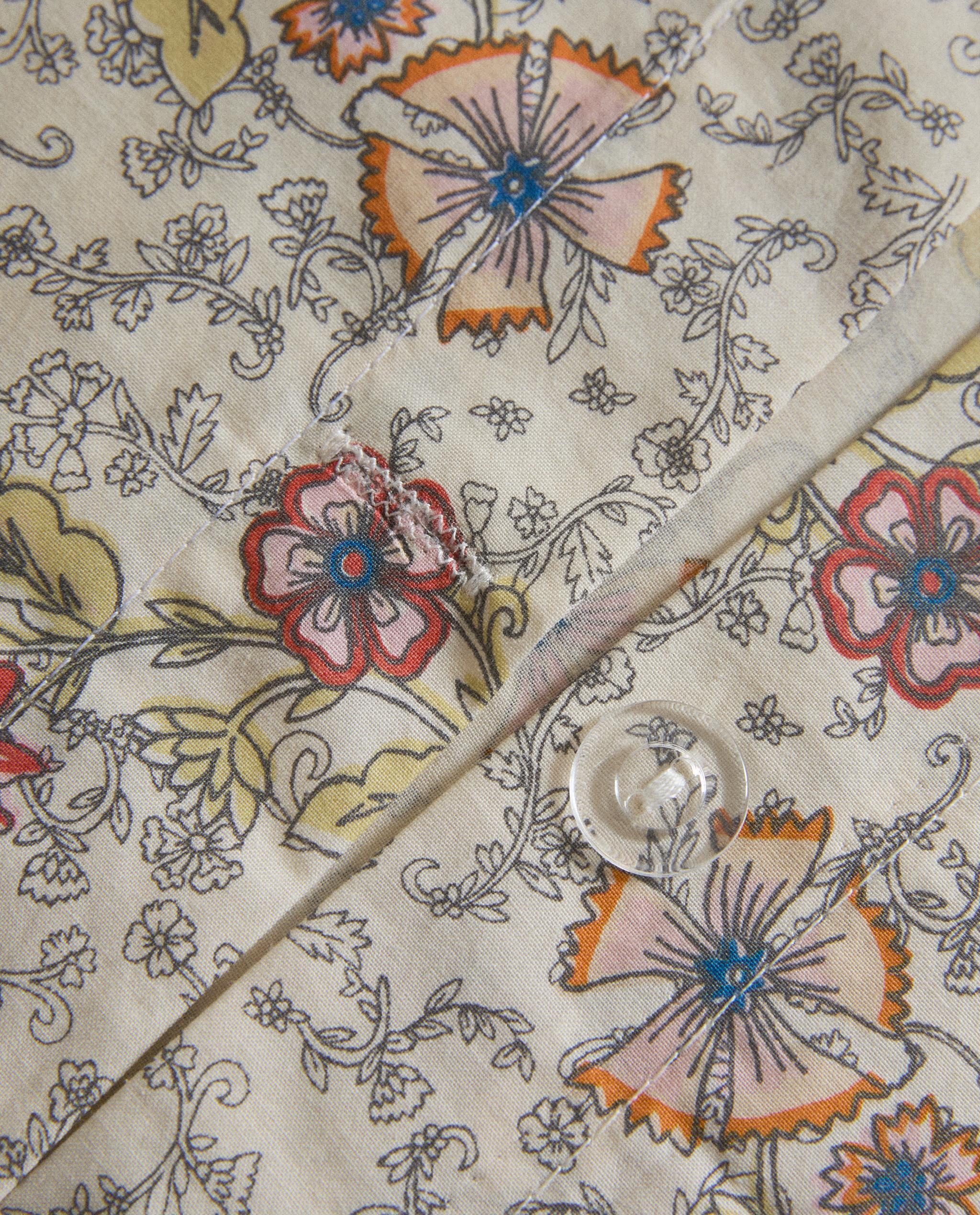 KIDS' FLORAL COTTON DUVET COVER product thumbnail 6