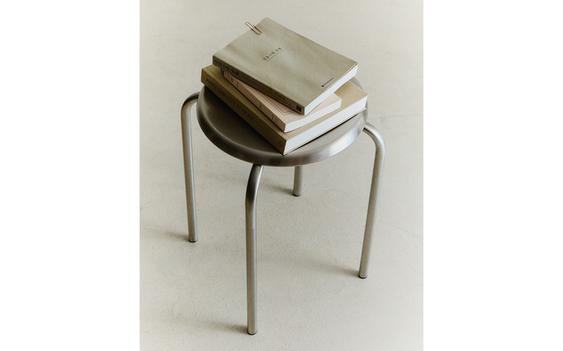 TABOURET ACIER INOXYDABLE