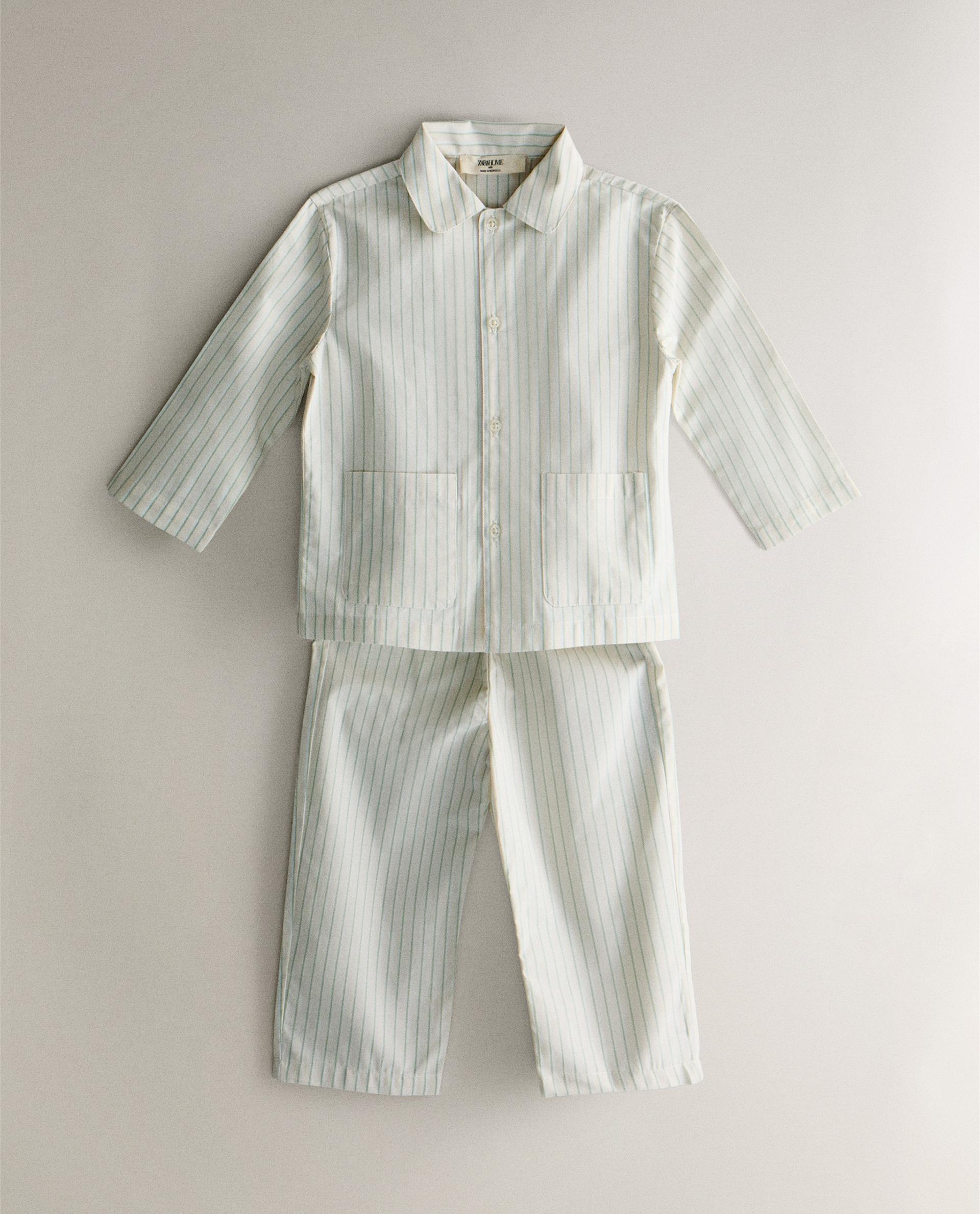 Cotton Pajamas Pyjama Femme Zara Home Zara Home Pyjama Jaar 98cm