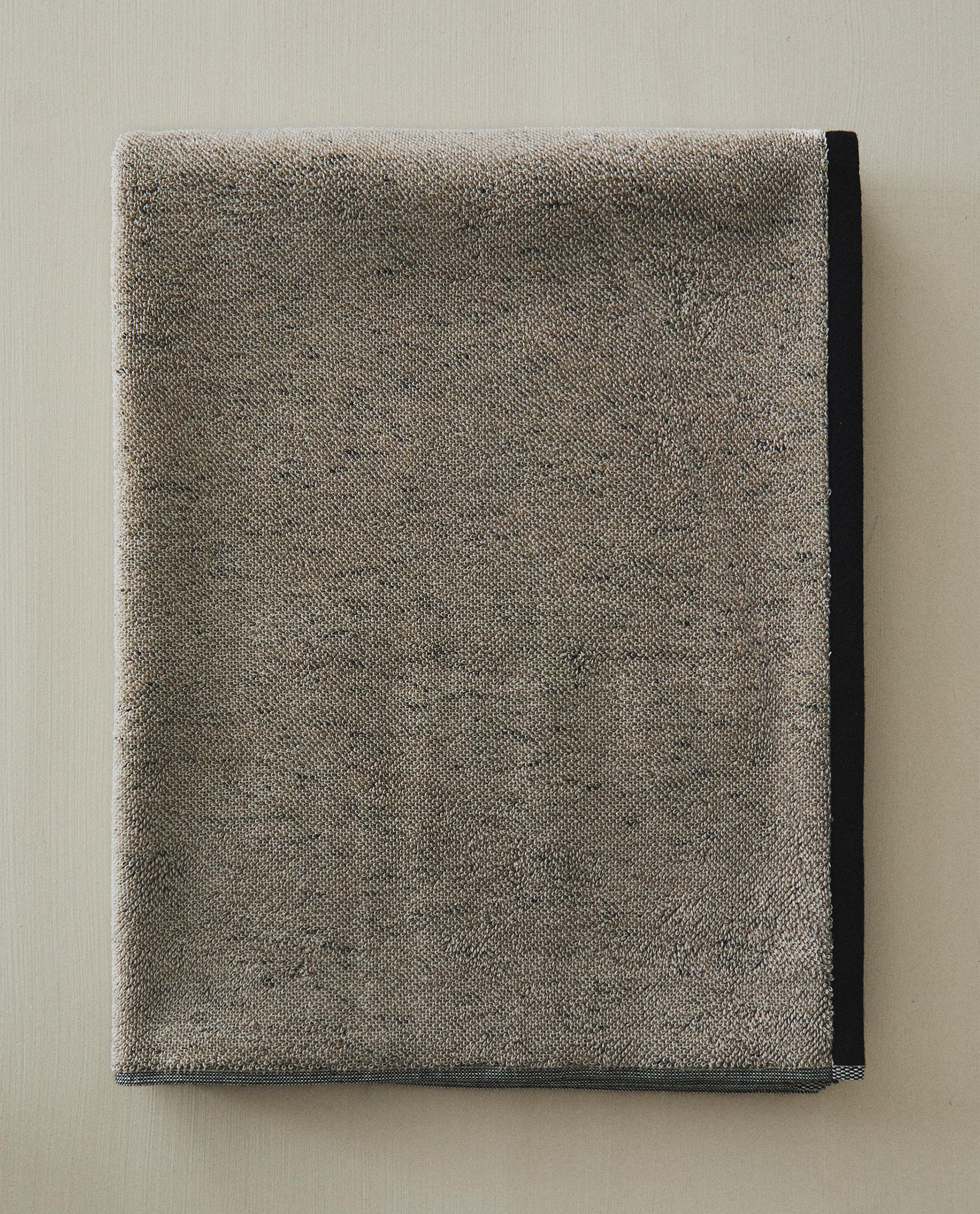 MELANGE EFFECT BATH TOWEL
