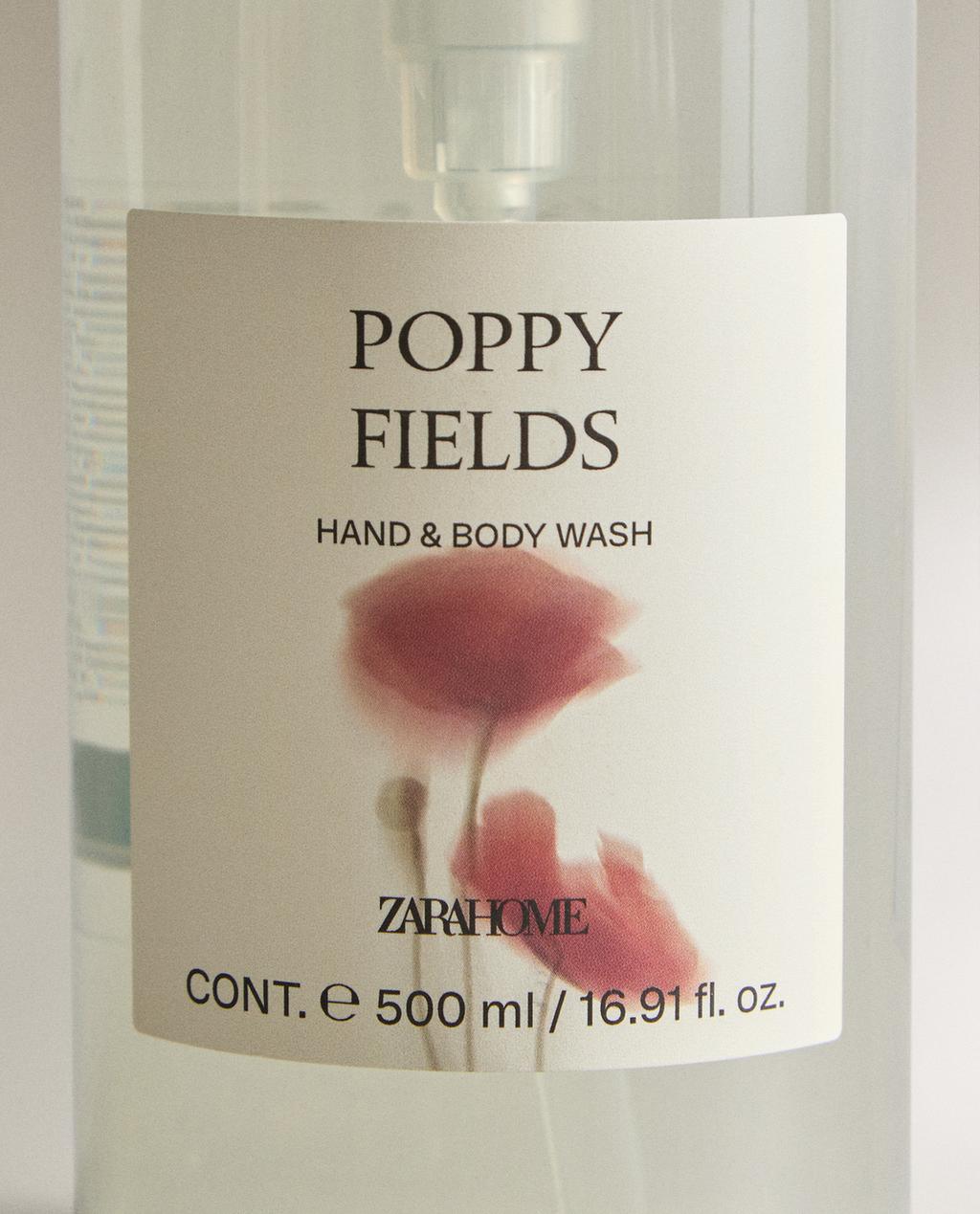 (500 ML) SAVON LIQUIDE POPPY FIELDS