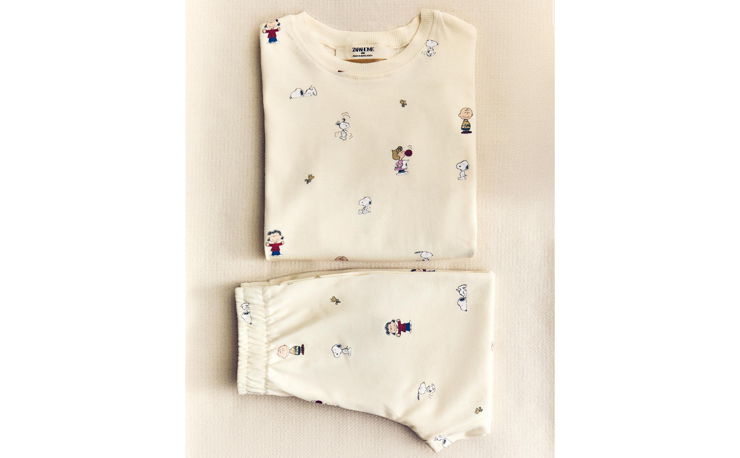 SET PIJAMA INFANTIL PEANUTS™ Zara Home Colombia
