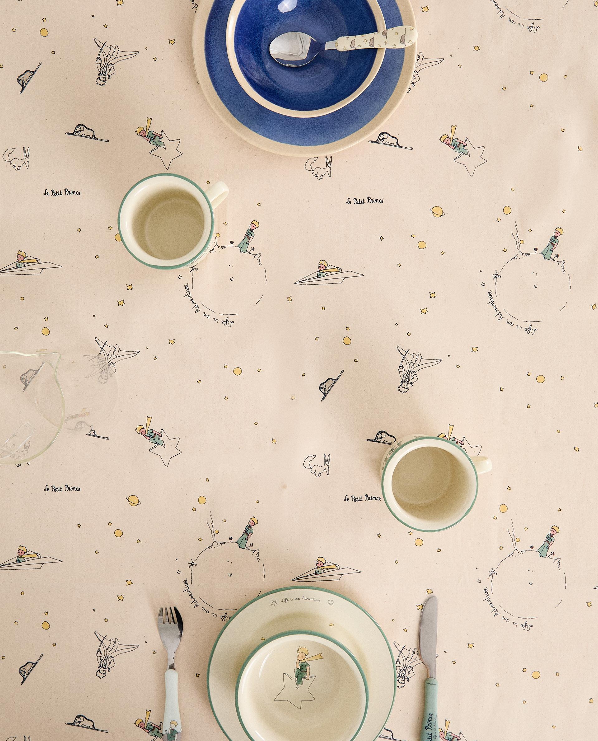 LE PETIT PRINCE CHILDREN’S RESIN-COATED TABLECLOTH