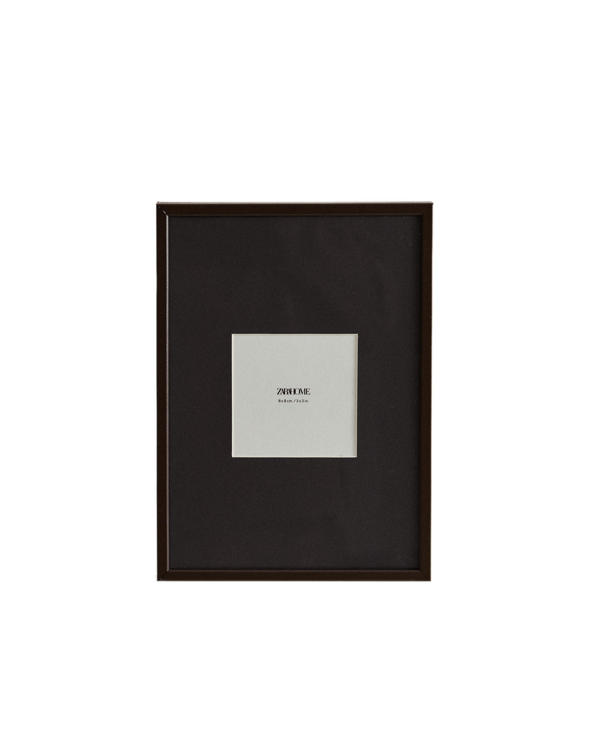 COLOURED METAL PHOTO FRAME