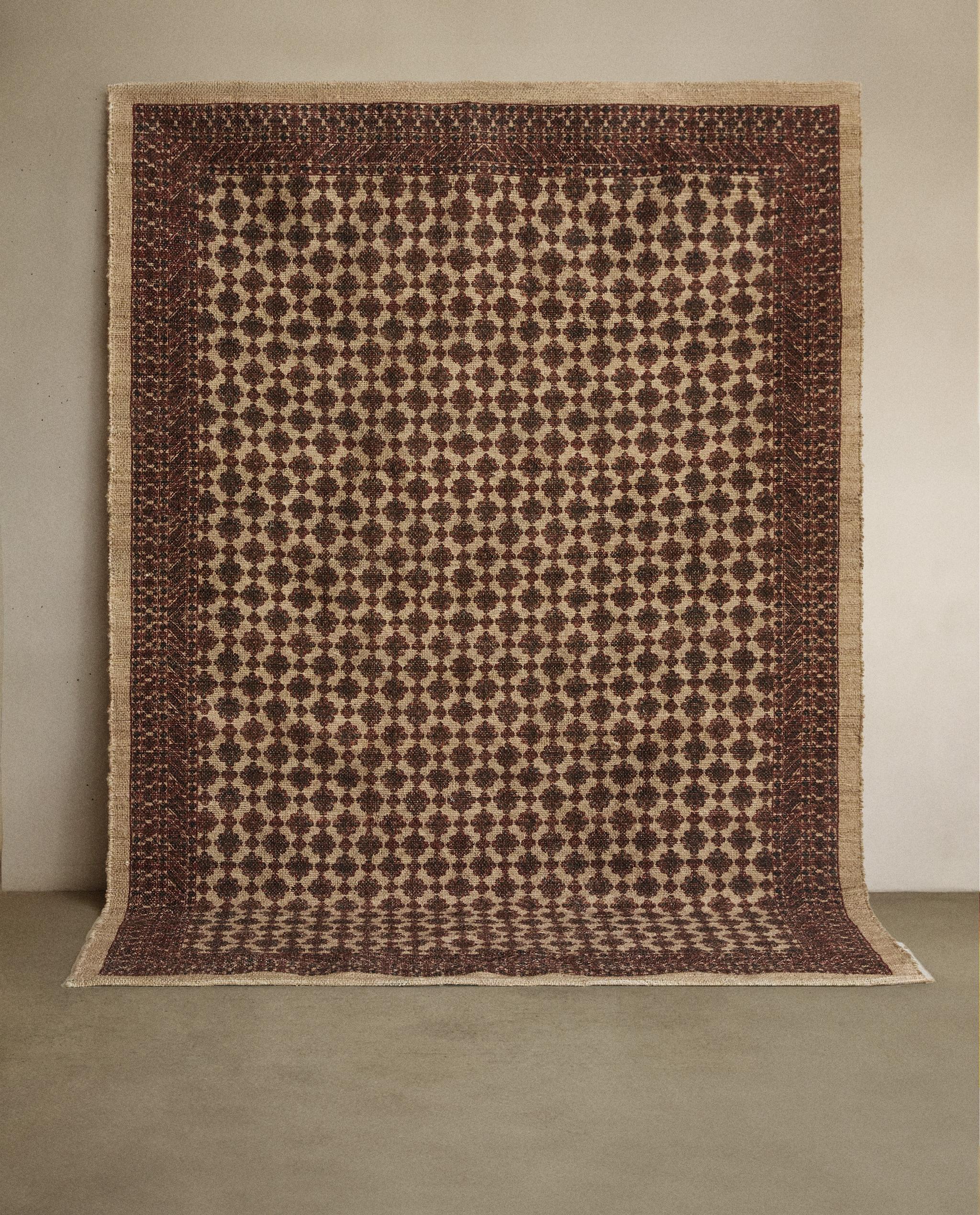 PRINTED JUTE RUG product thumbnail 11
