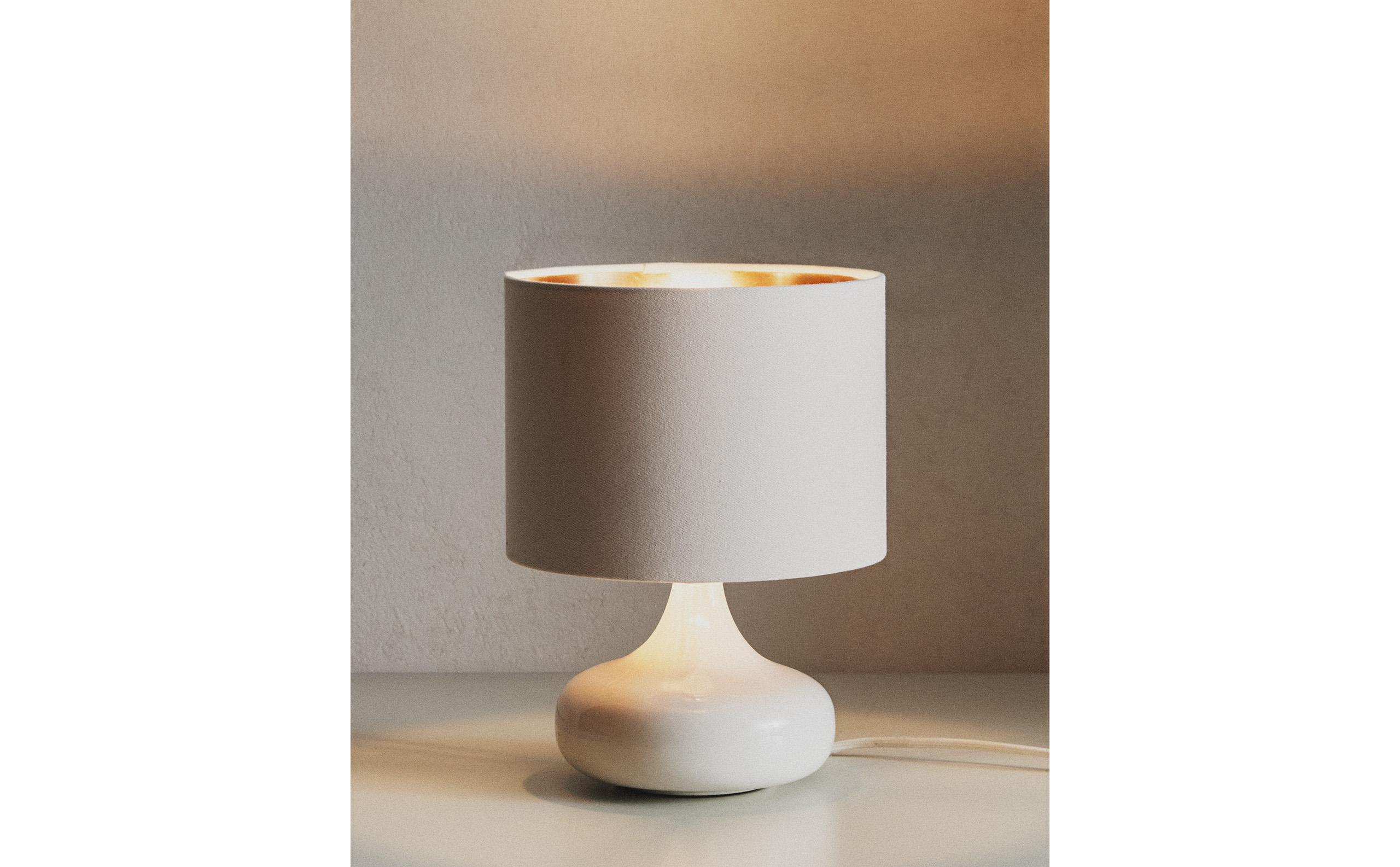 セラミックベース スモールテーブルランプ | Zara Home 日本/Japan