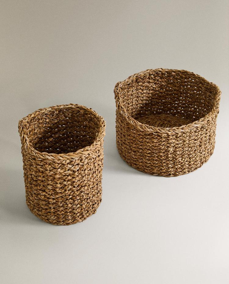 ROUND SEAGRASS BASKET ROUND SEAGRASS BASKET