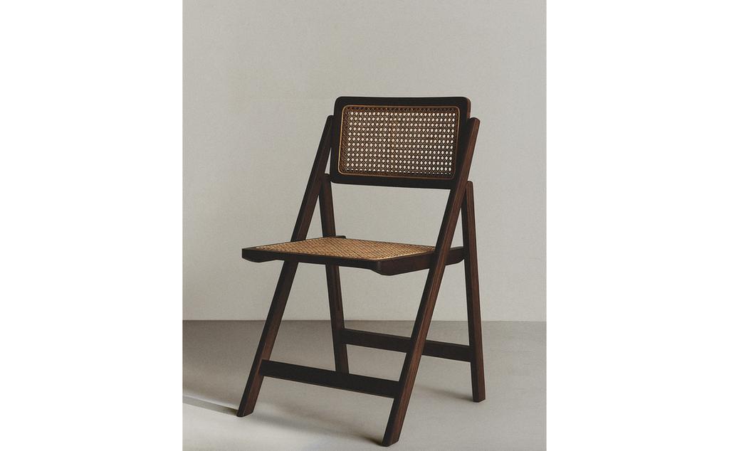 CHAISE PLIABLE BOIS ET ROTIN CHAISE PLIABLE BOIS ET ROTIN