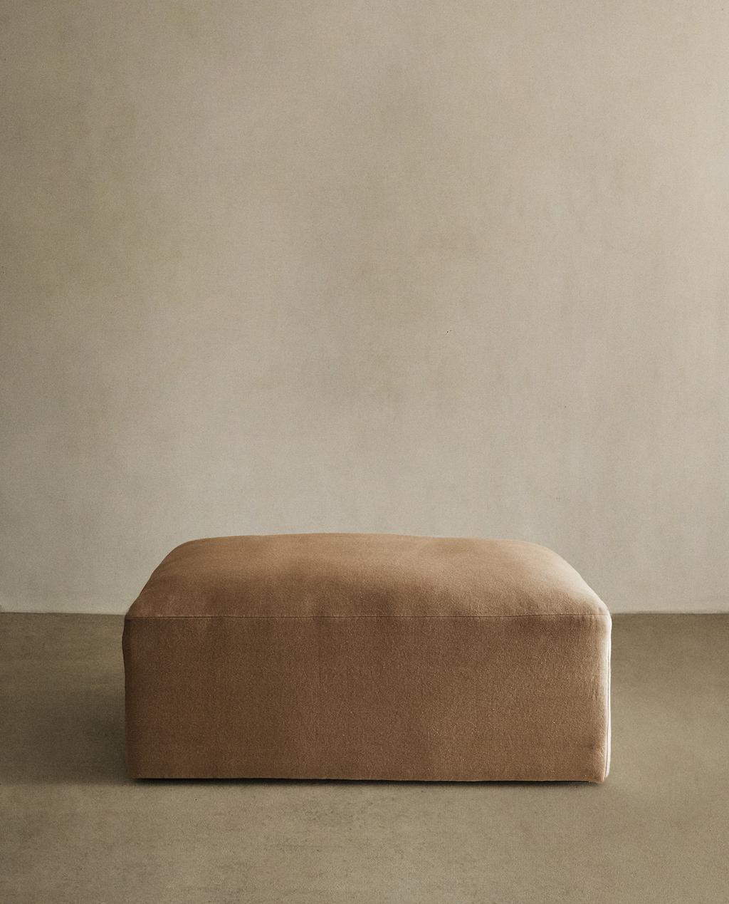 PUFF LINO SLAVATO PUFF LINO SLAVATO