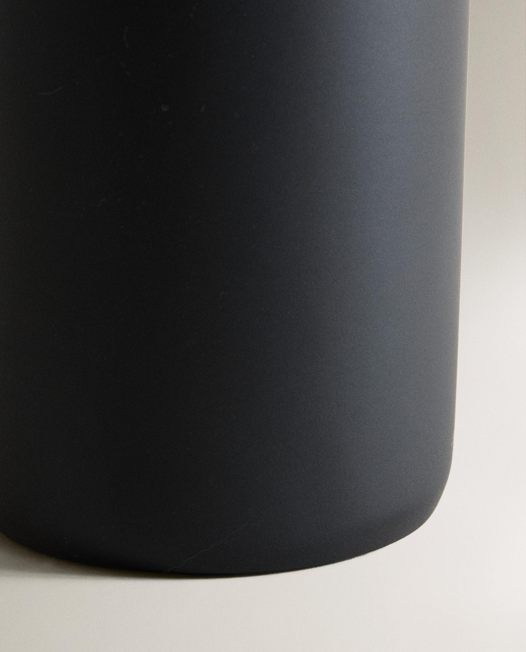 BLACK RESIN SOAP DISPENSER | Zara Home United States of America