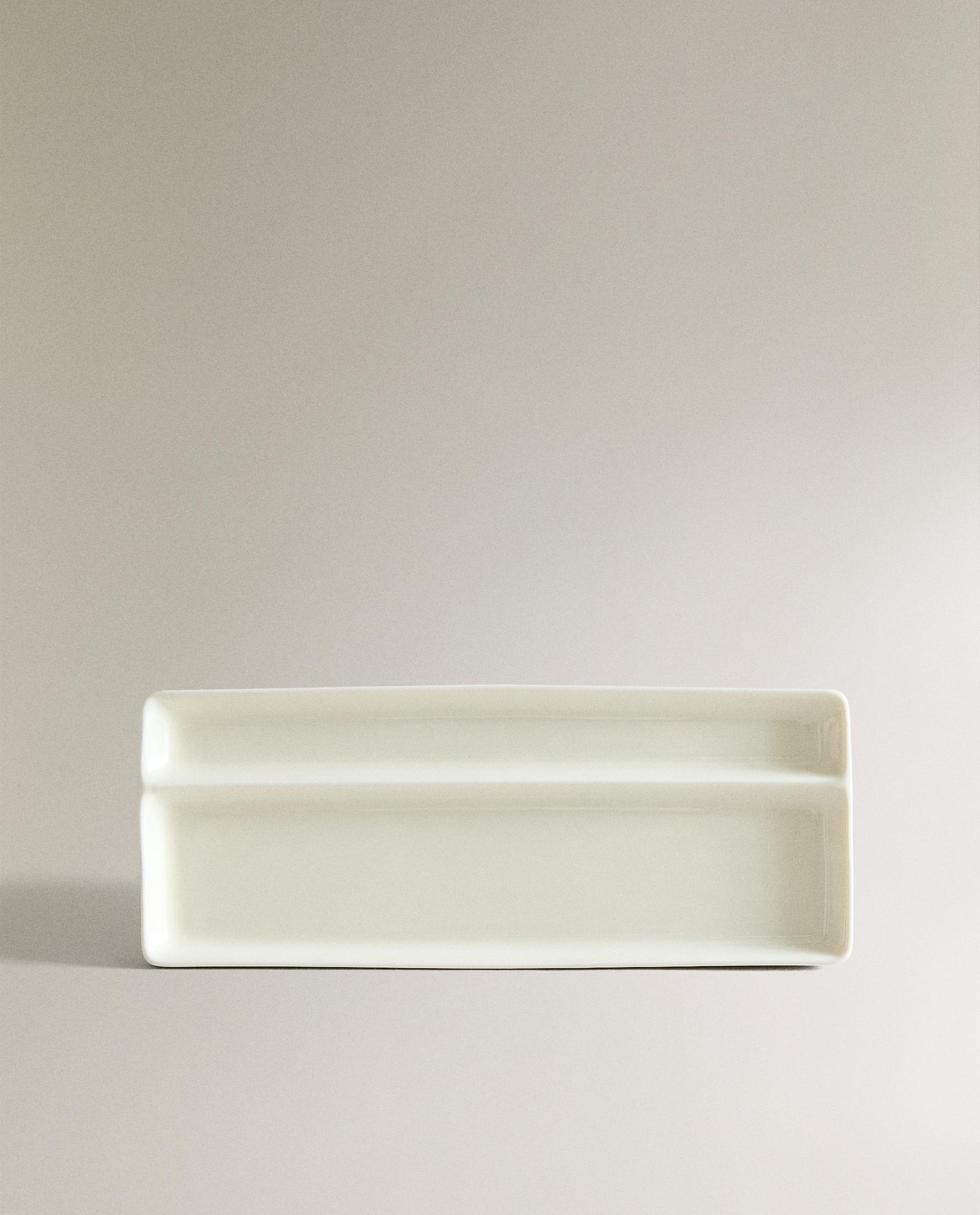 CERAMIC BATHROOM TRAY