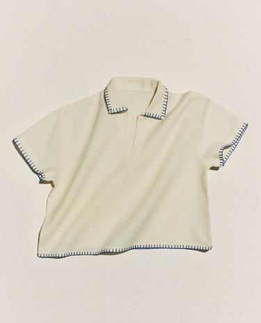 キッズ スティッチ ポロシャツ