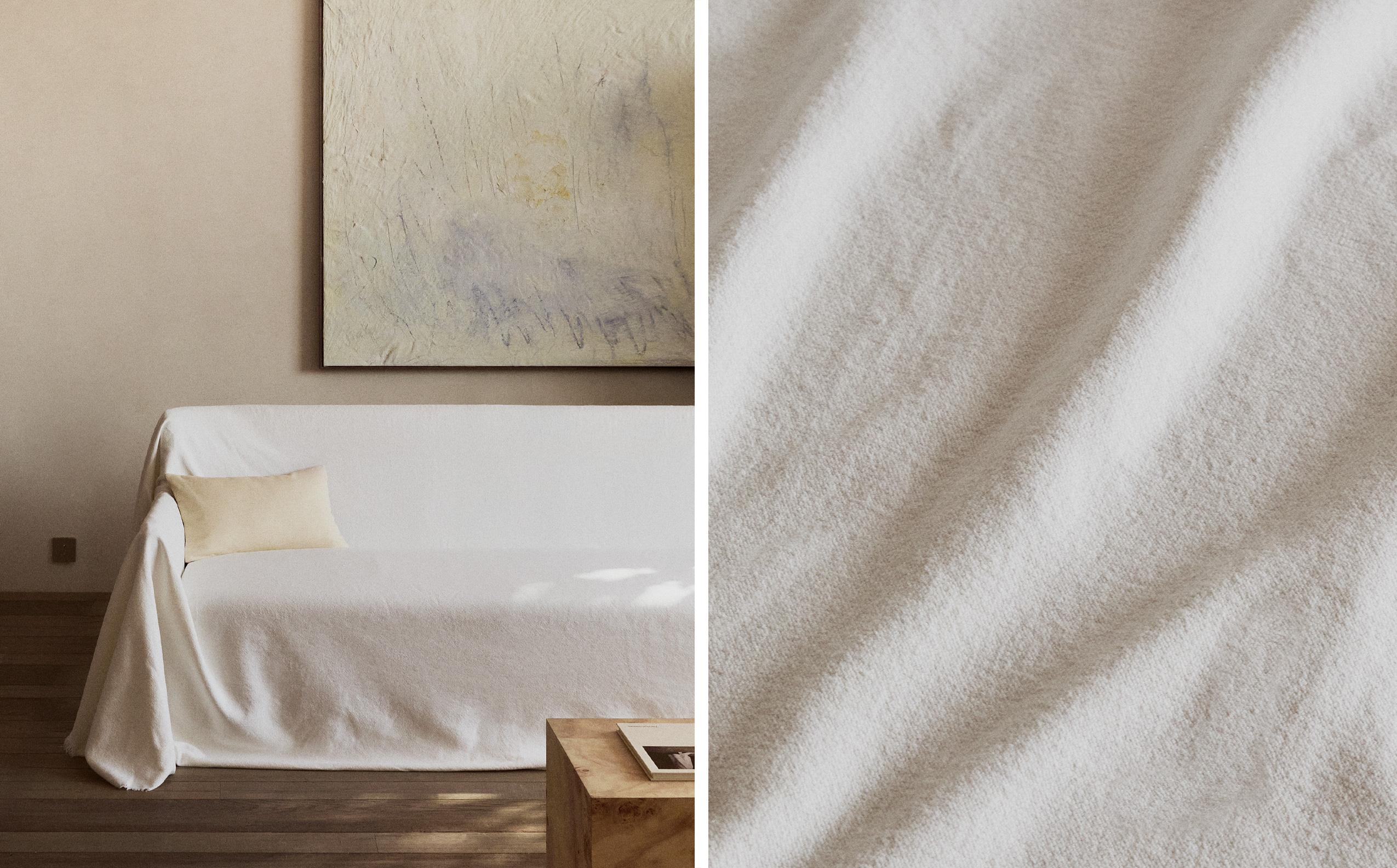MULTIPURPOSE LINEN COTTON THROW