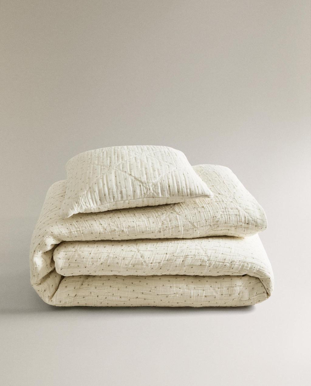 ДИТЯЧЕ ШИФОНОВЕ ПОКРИВАЛО З КВІТАМИ