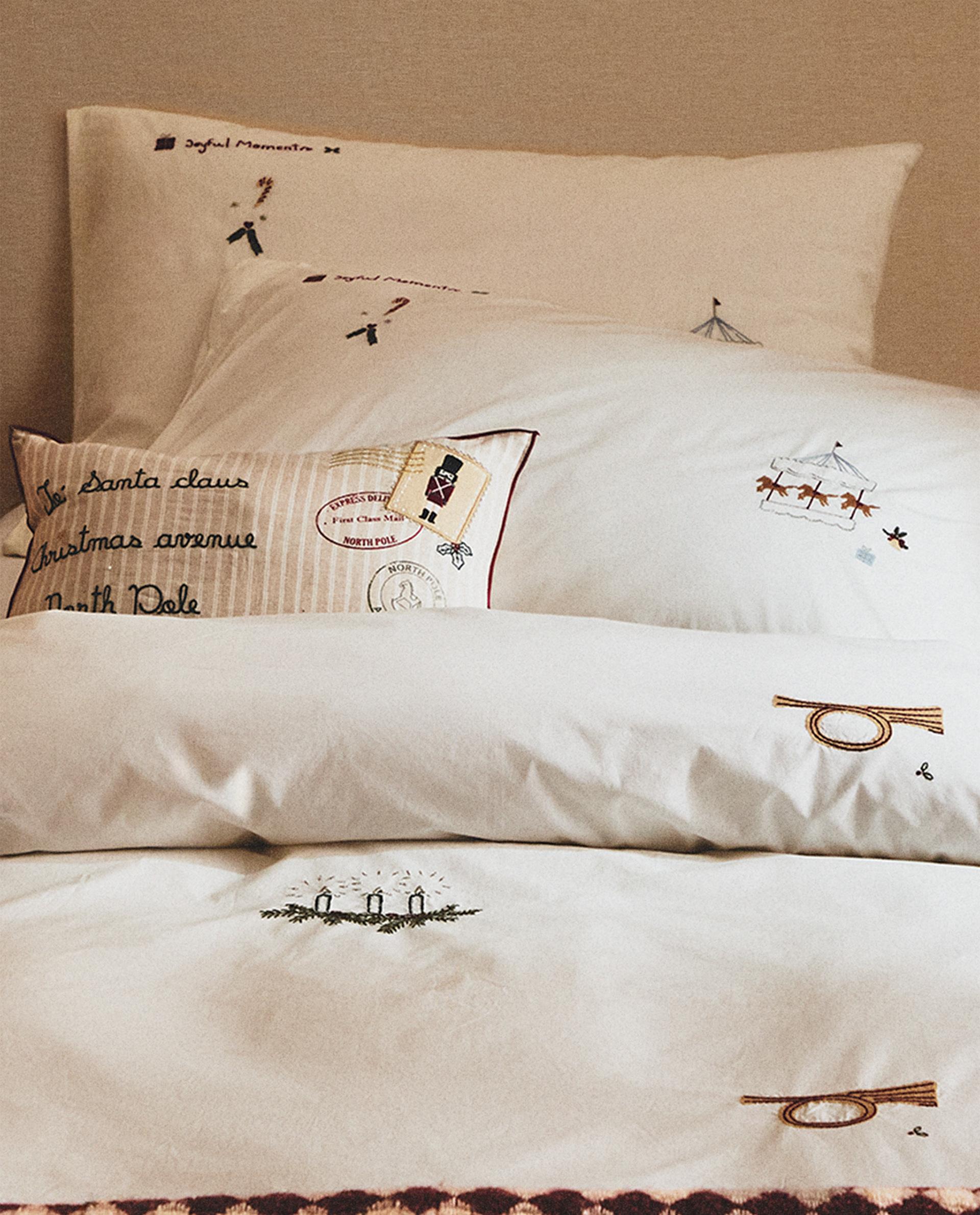 キッズ クリスマスモチーフ掛け布団カバー | Zara Home 日本/Japan