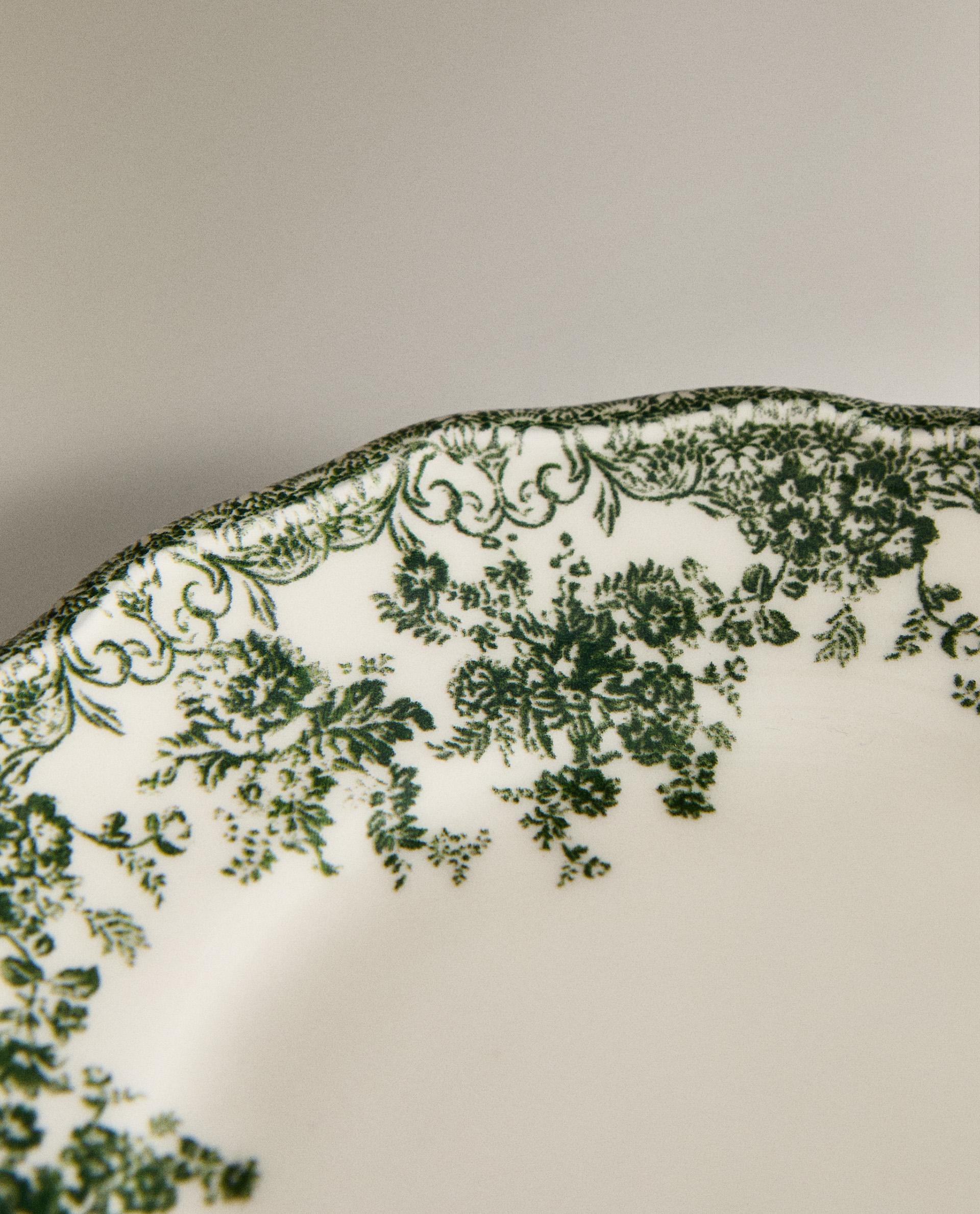 FLORAL EARTHENWARE SIDE PLATE product thumbnail 19