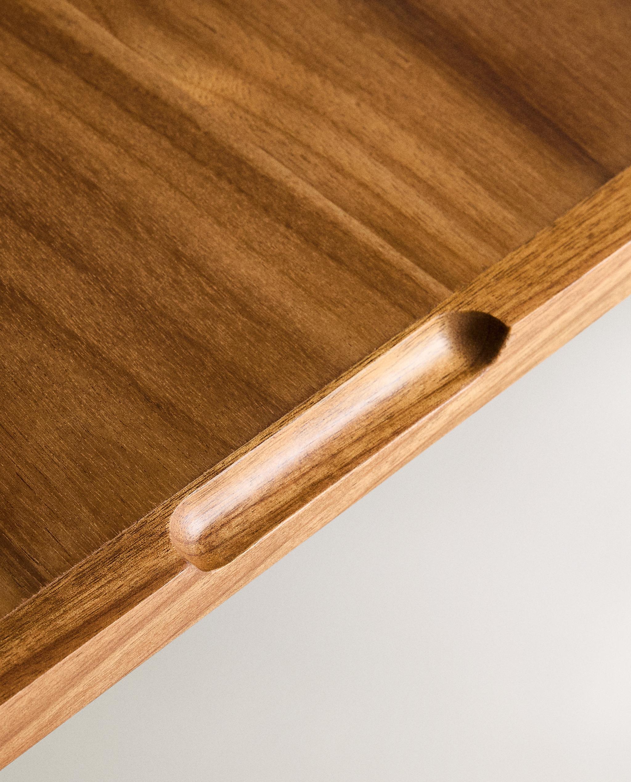 WOODEN RATTAN TRAY product thumbnail 2