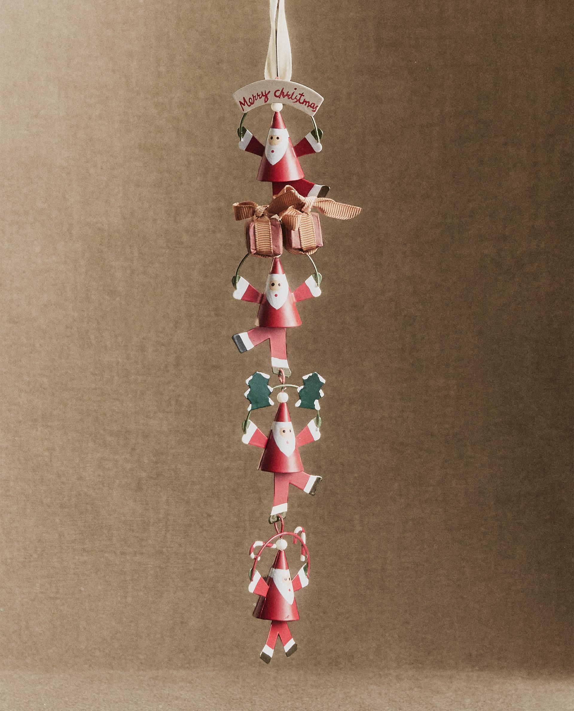 サンタクロース ロケット型オーナメント クリスマス サンタクロース滝のクリスマスオーナメント | Zara Home 日本/Japan