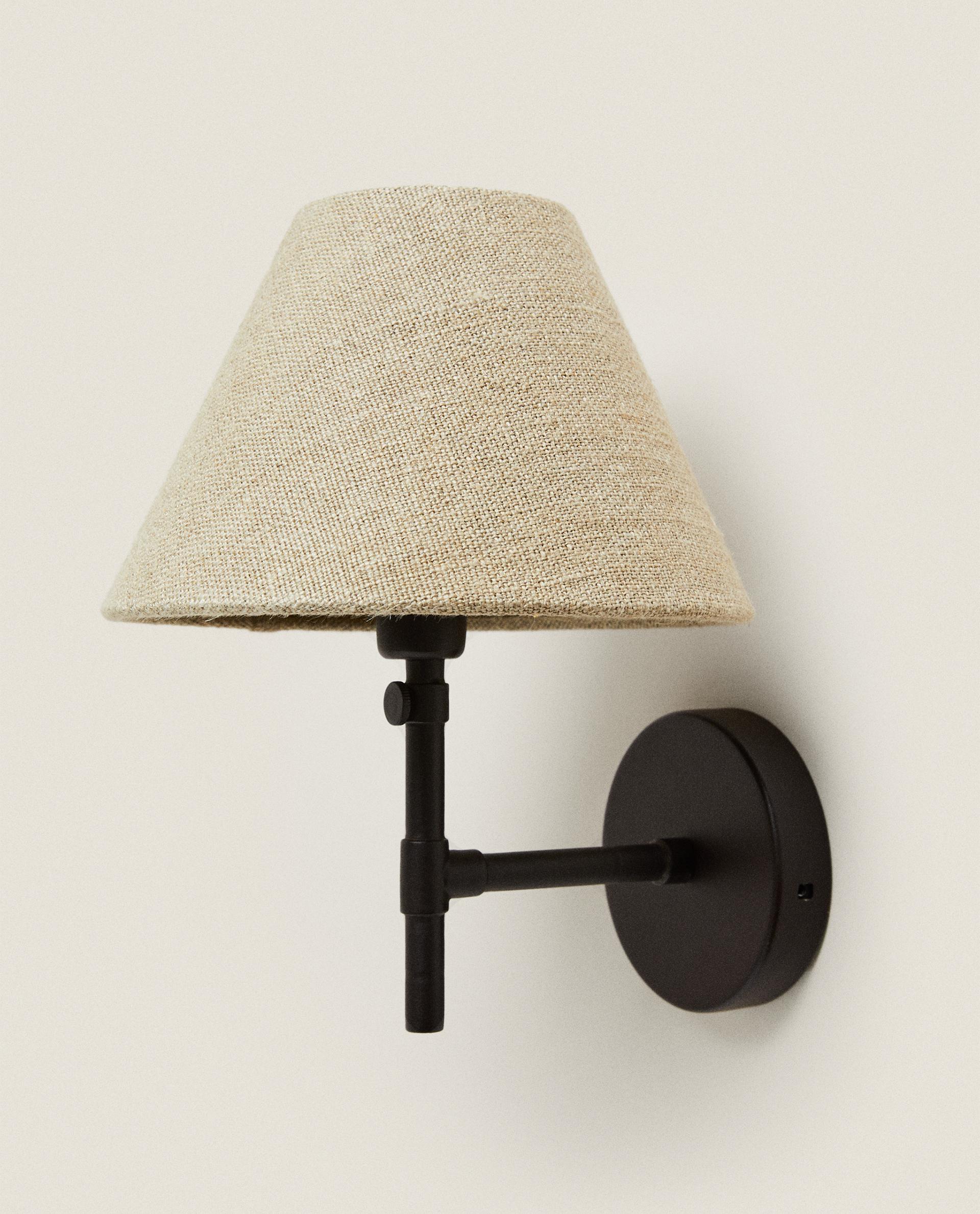 LAMP | WALL LIGHT WITH LINEN LAMPSHADE product thumbnail 6