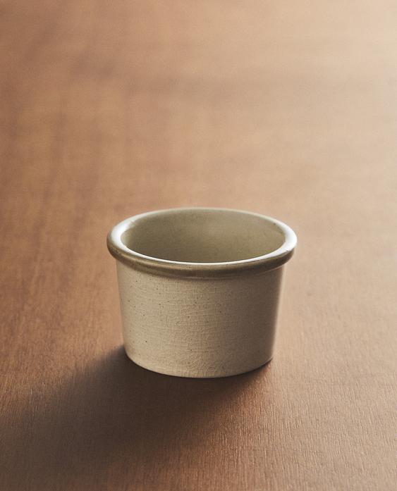 CYLINDRICAL STONEWARE SNACK BOWL CYLINDRICAL STONEWARE SNACK BOWL