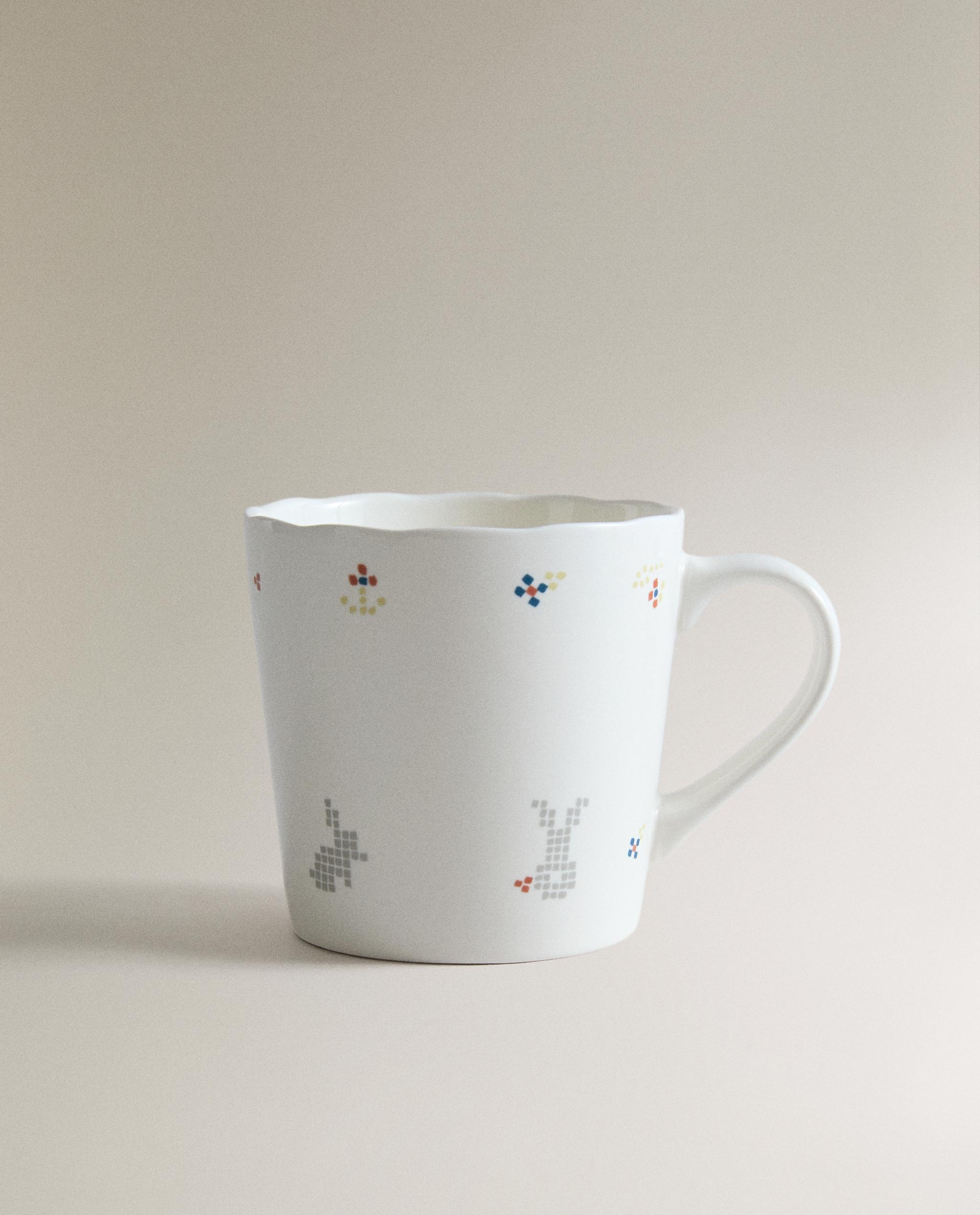CHILDREN'S PORCELAIN MUG WITH RABBITS product thumbnail 6