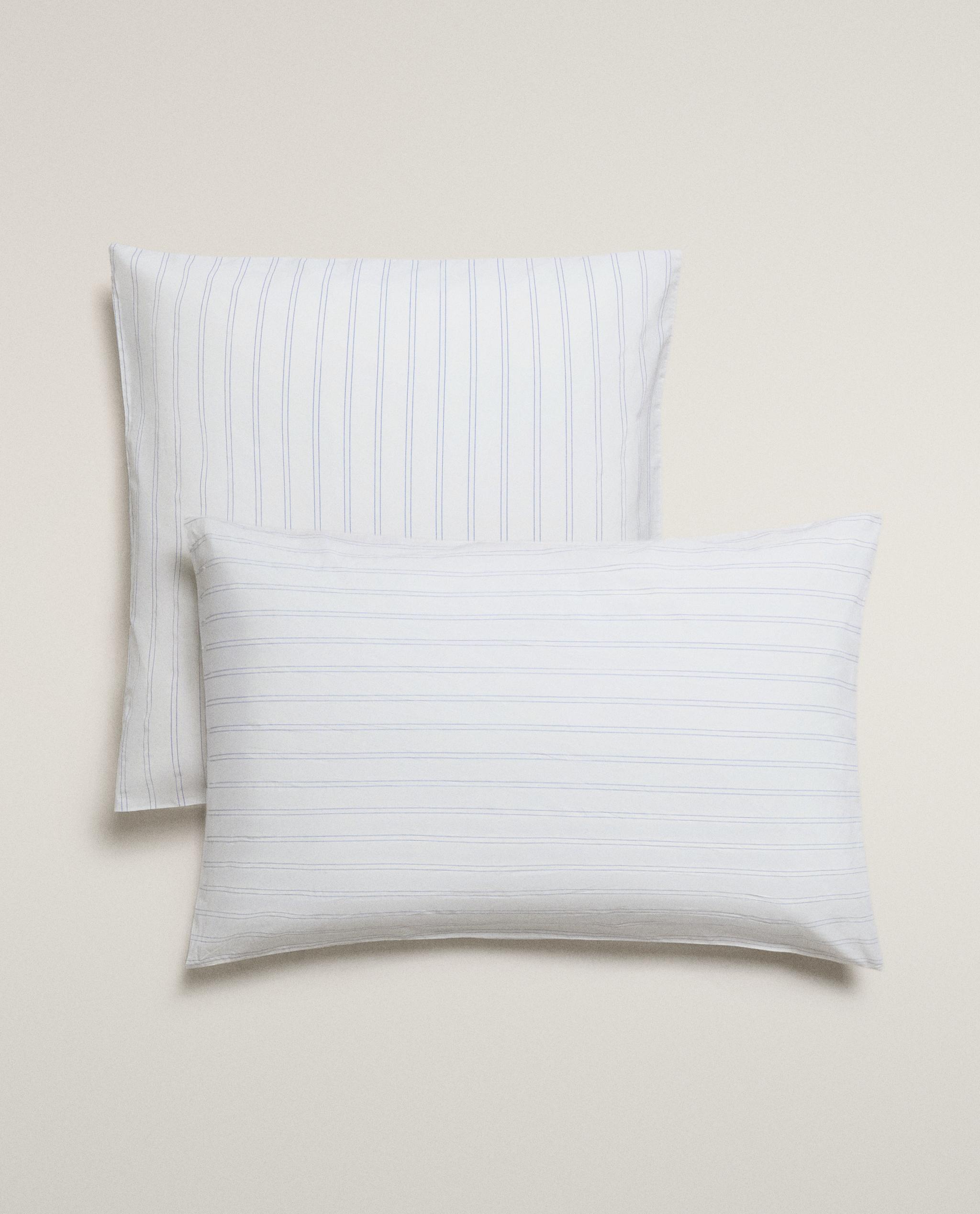 COTTON PILLOWCASE WITH DOUBLE STRIPES product thumbnail 10