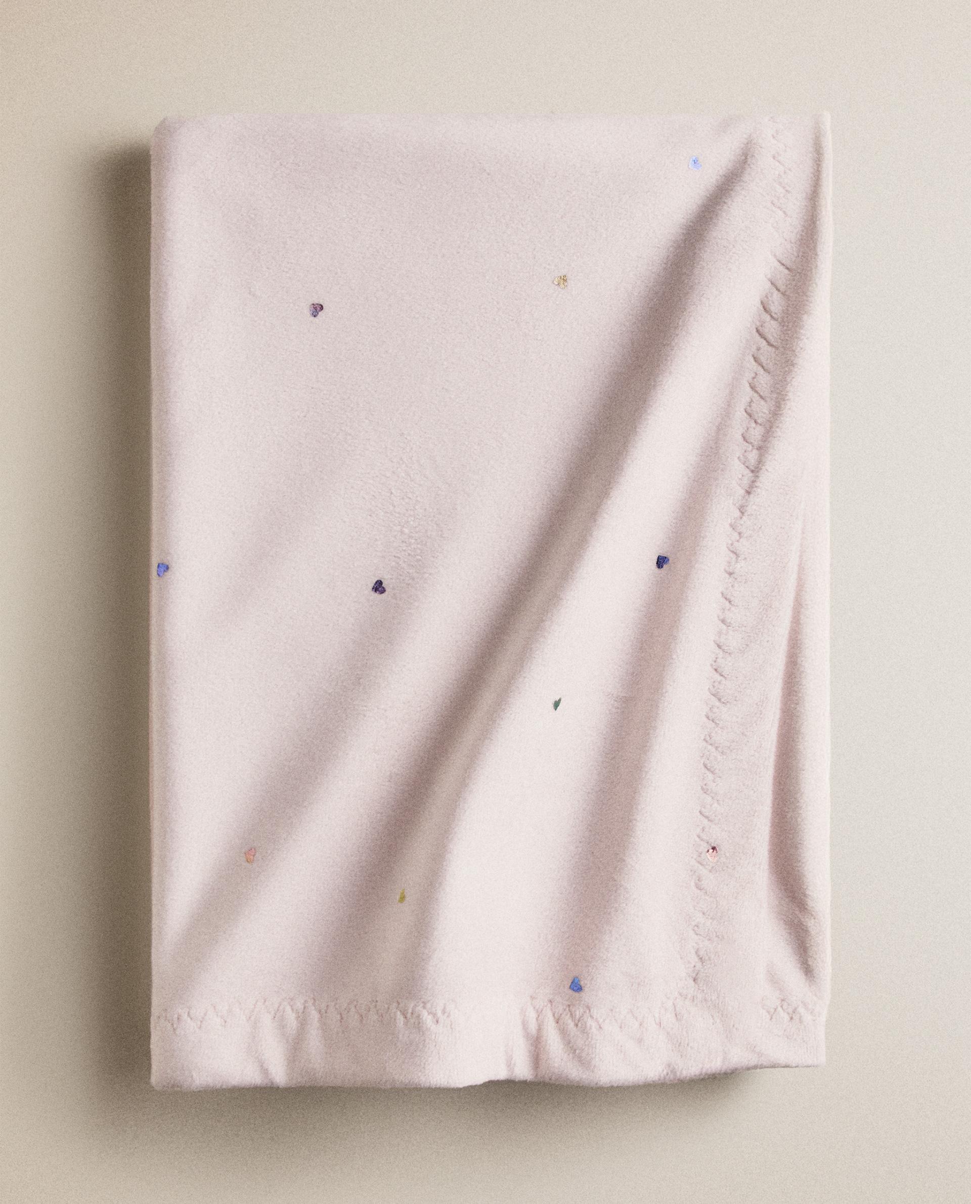 キッズ ハートプリント ブランケット | Zara Home 日本/Japan