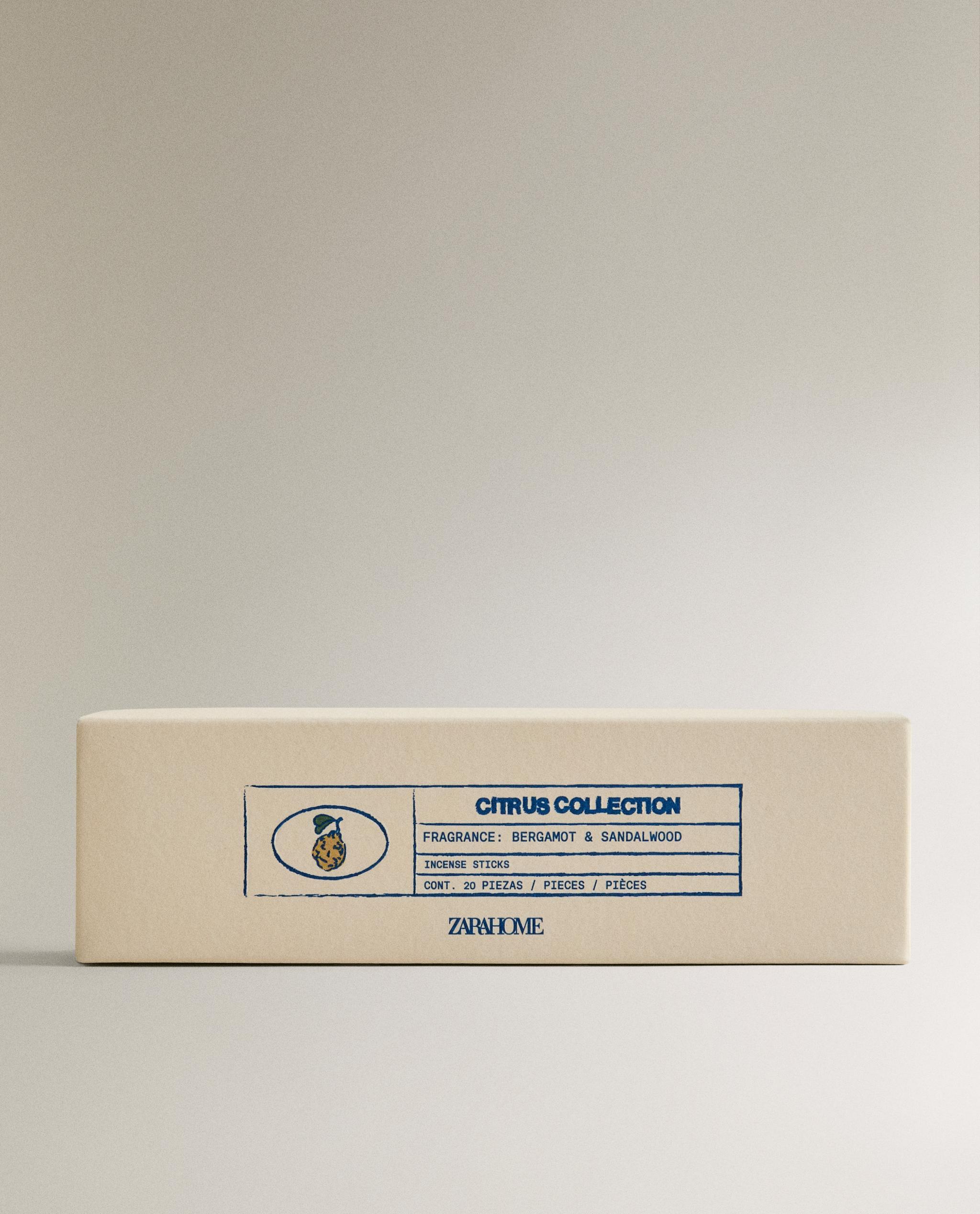 BERGAMOT & SANDALWOOD INCENSE STICKS (PACK OF 20) product thumbnail 4