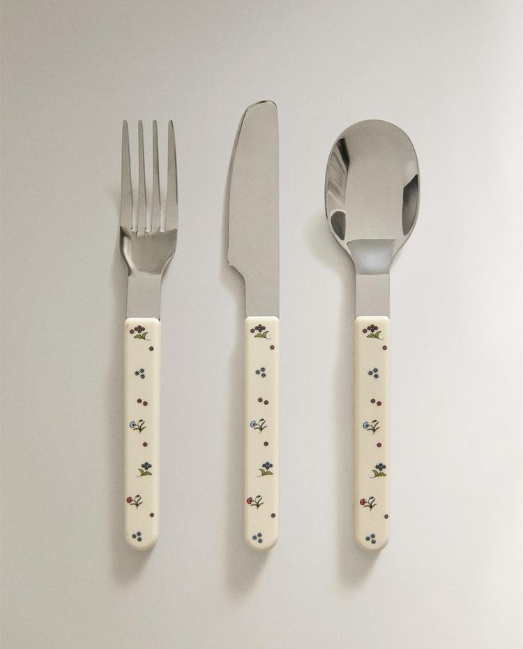 BESTECKS-SET KINDER FLORAL BESTECKS-SET KINDER FLORAL