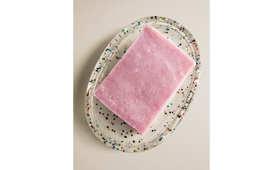 DZIECIĘCA MYDELNICZKA Z ŻYWICY GLITTER
