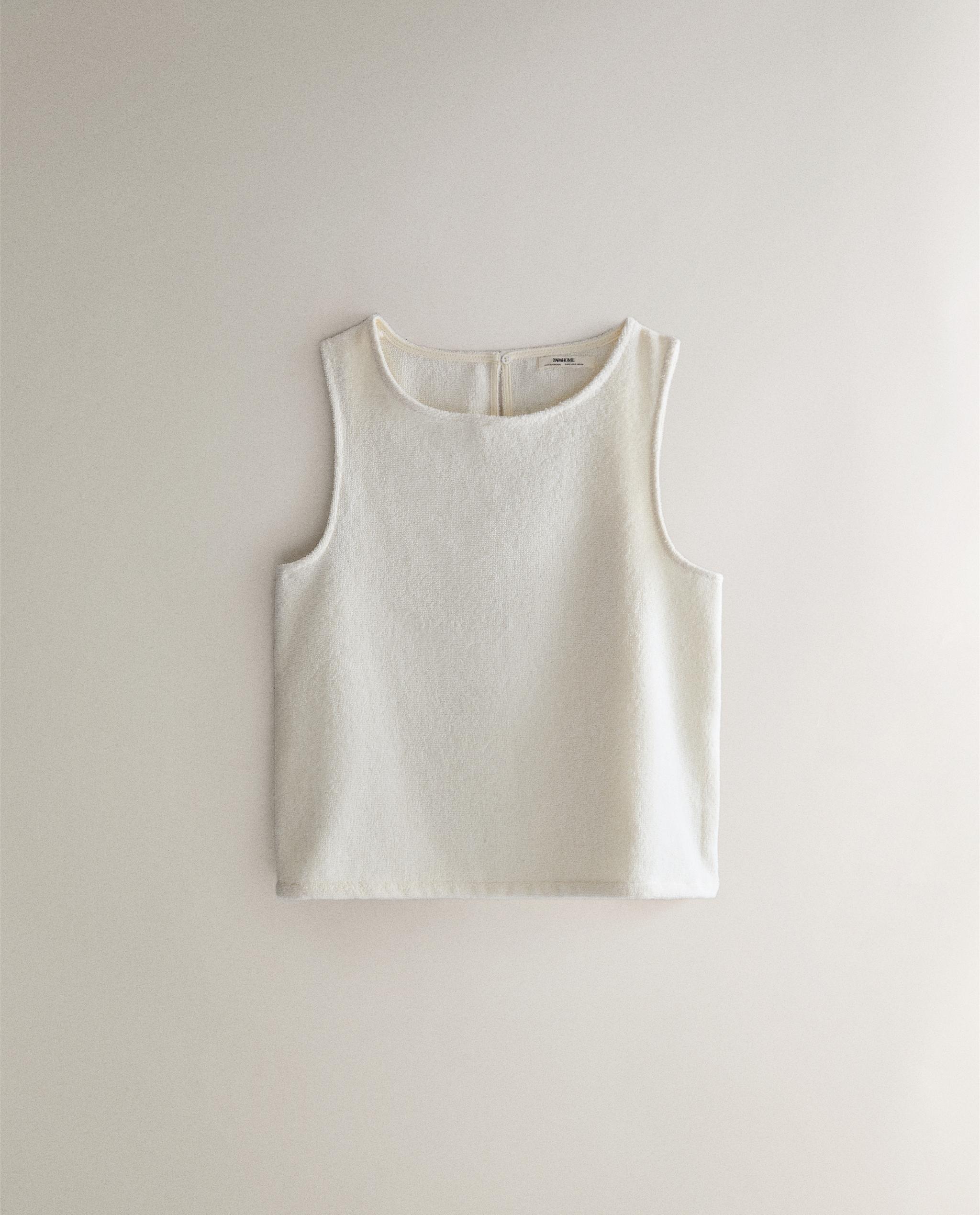 COTTON TERRY BEACH TOP product thumbnail 3