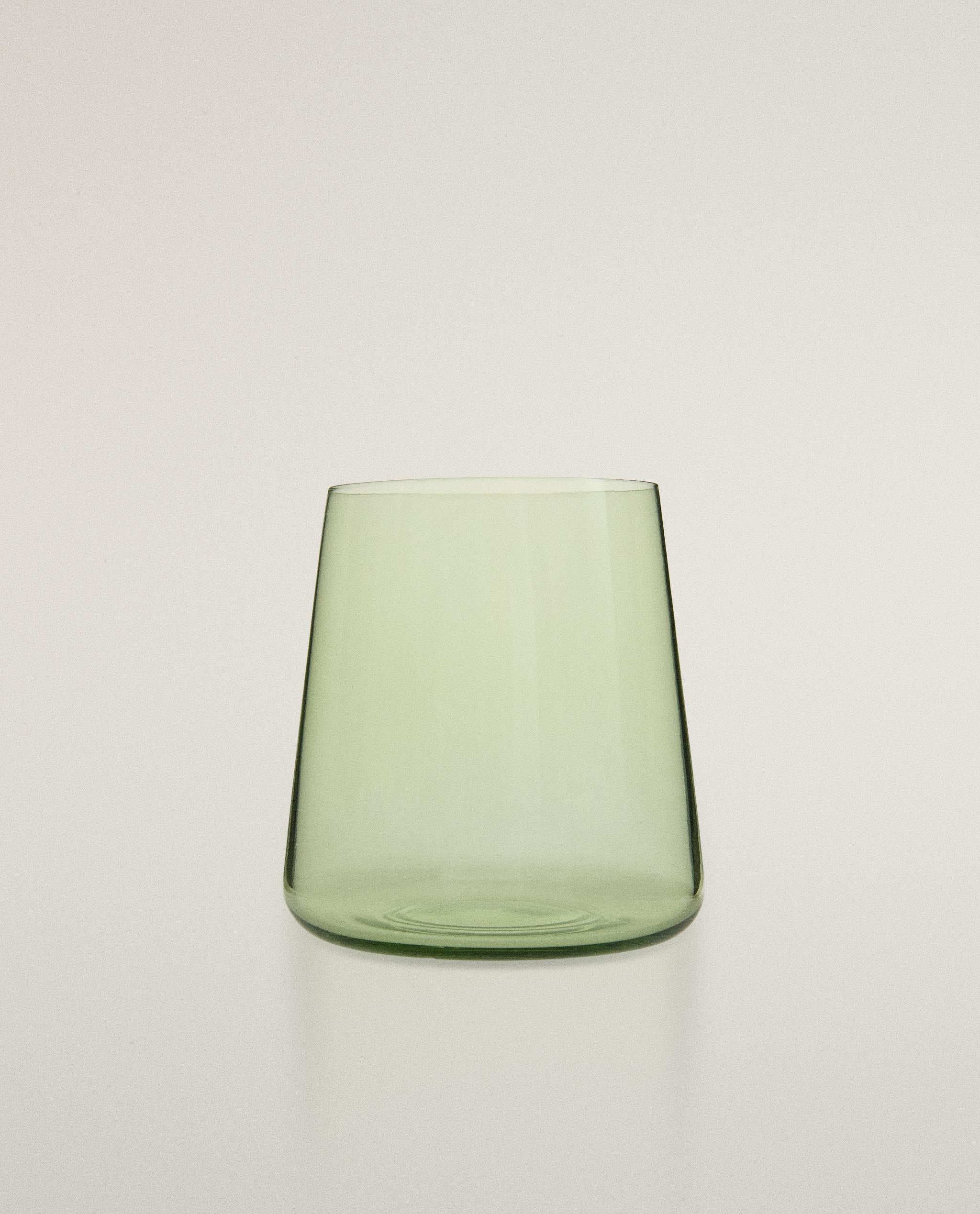 GREEN CRYSTALLINE GLASSWARE product thumbnail 3