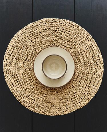 RONDE PAPIEREN PLACEMAT