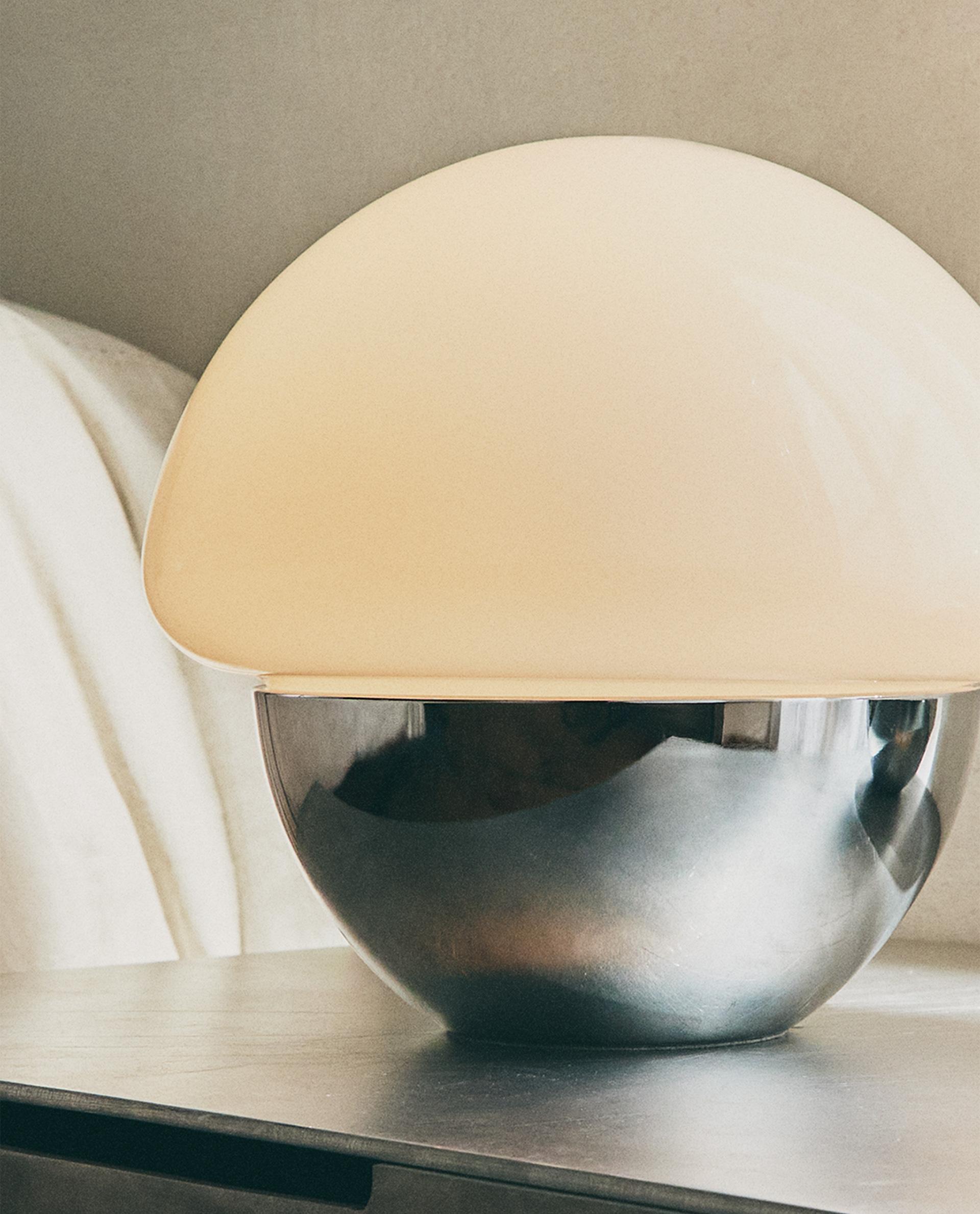 LARGE OVAL TABLE LAMP | Zara Home United States of America