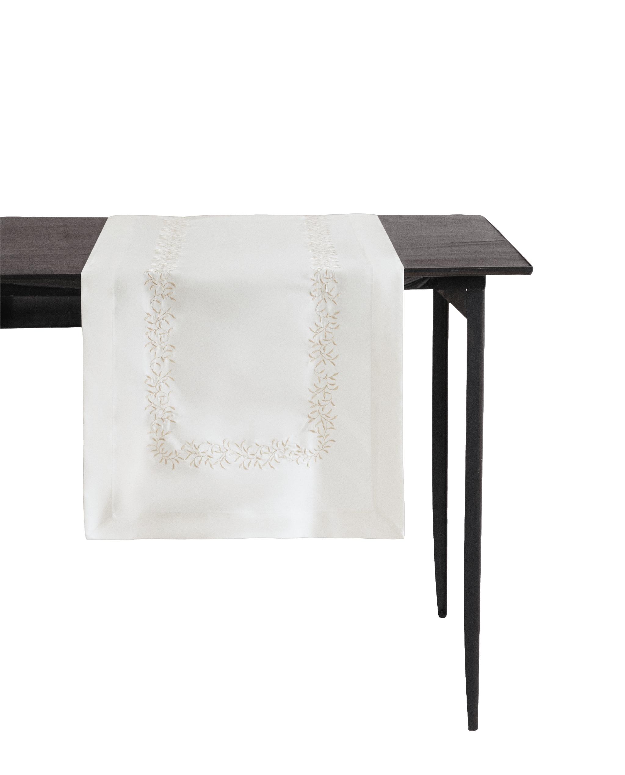 EMBROIDERED SATEEN TABLE RUNNER product thumbnail 8
