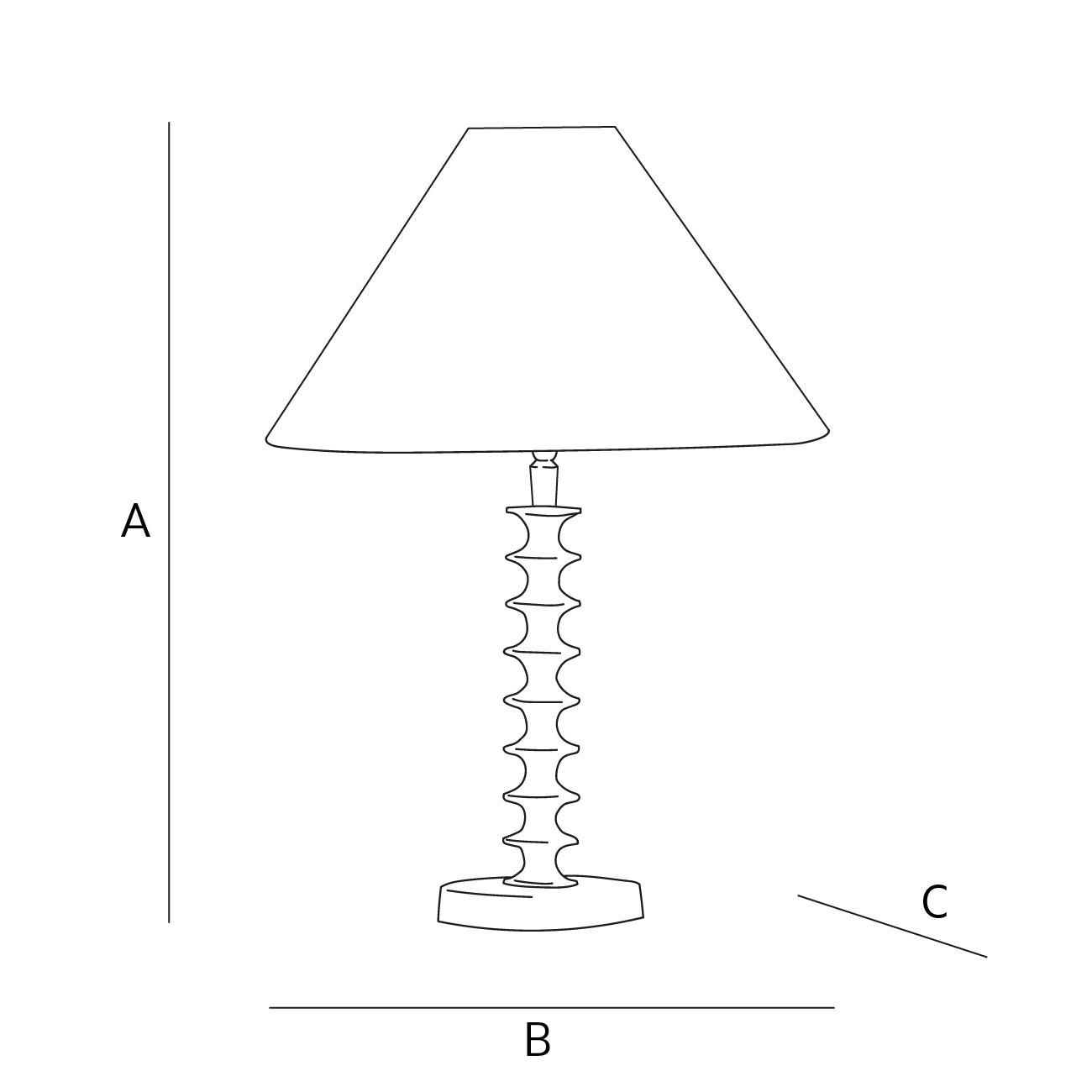 METAL TABLE LAMP product thumbnail 2
