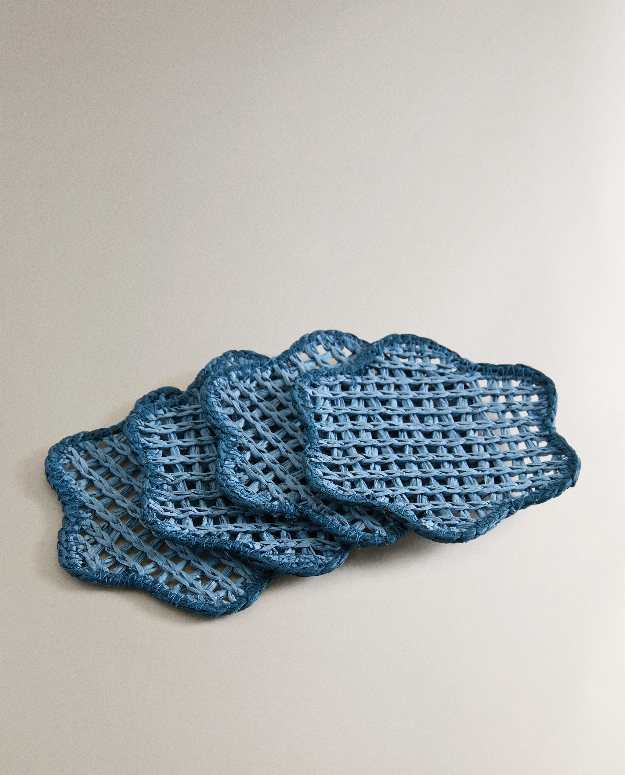 PACK OF BRAIDED PAPER COASTERS (PACK OF 4) product thumbnail 6