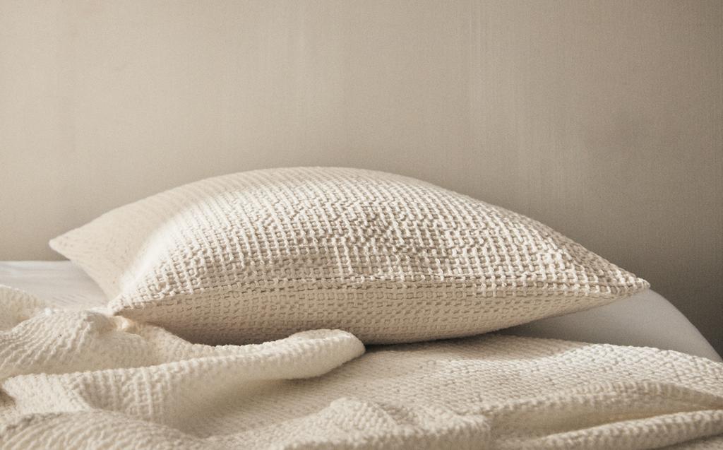 HOUSSE DE COUSSIN WAFFLE